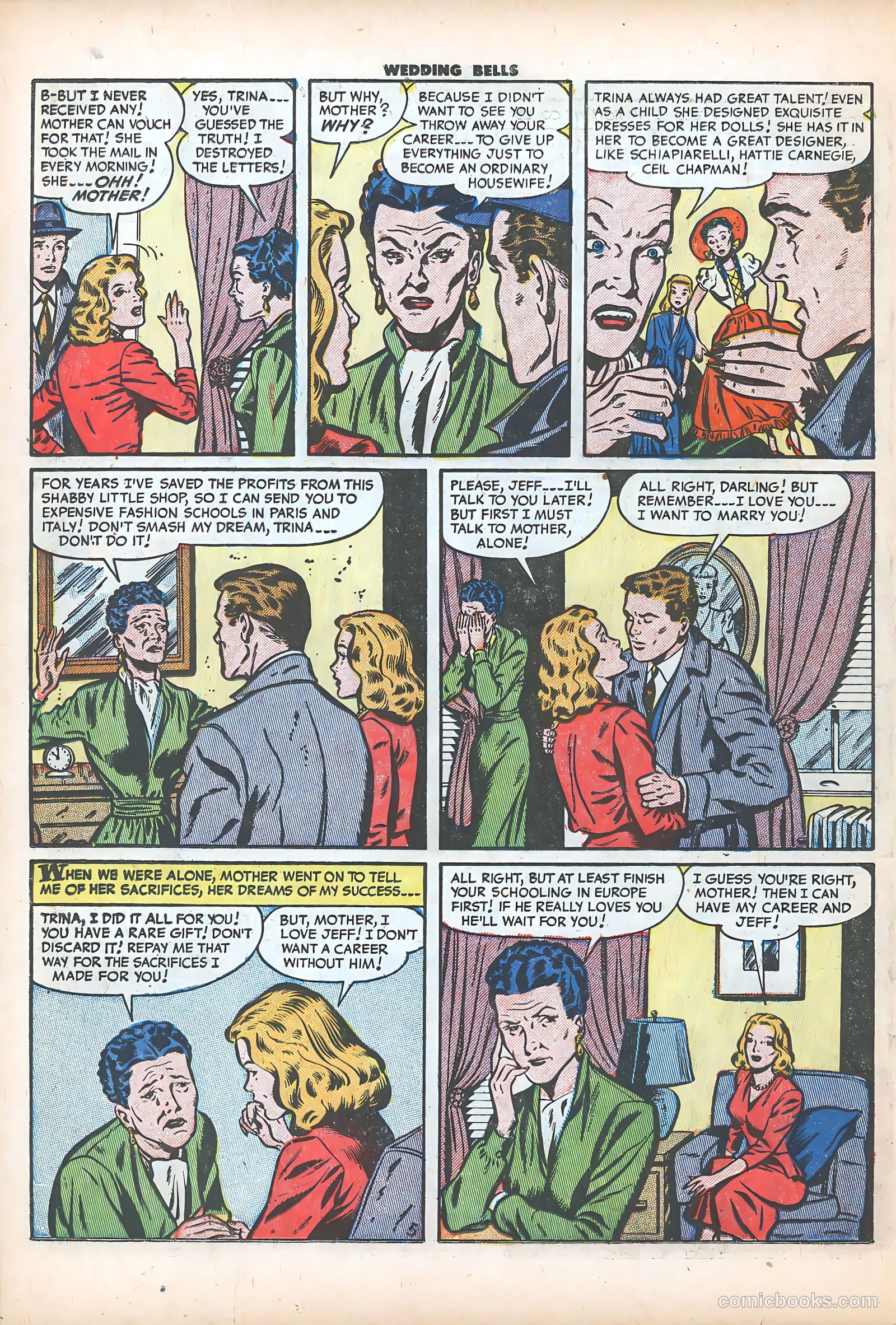 Wedding Bells #3 (1954) — page 22 of 36
