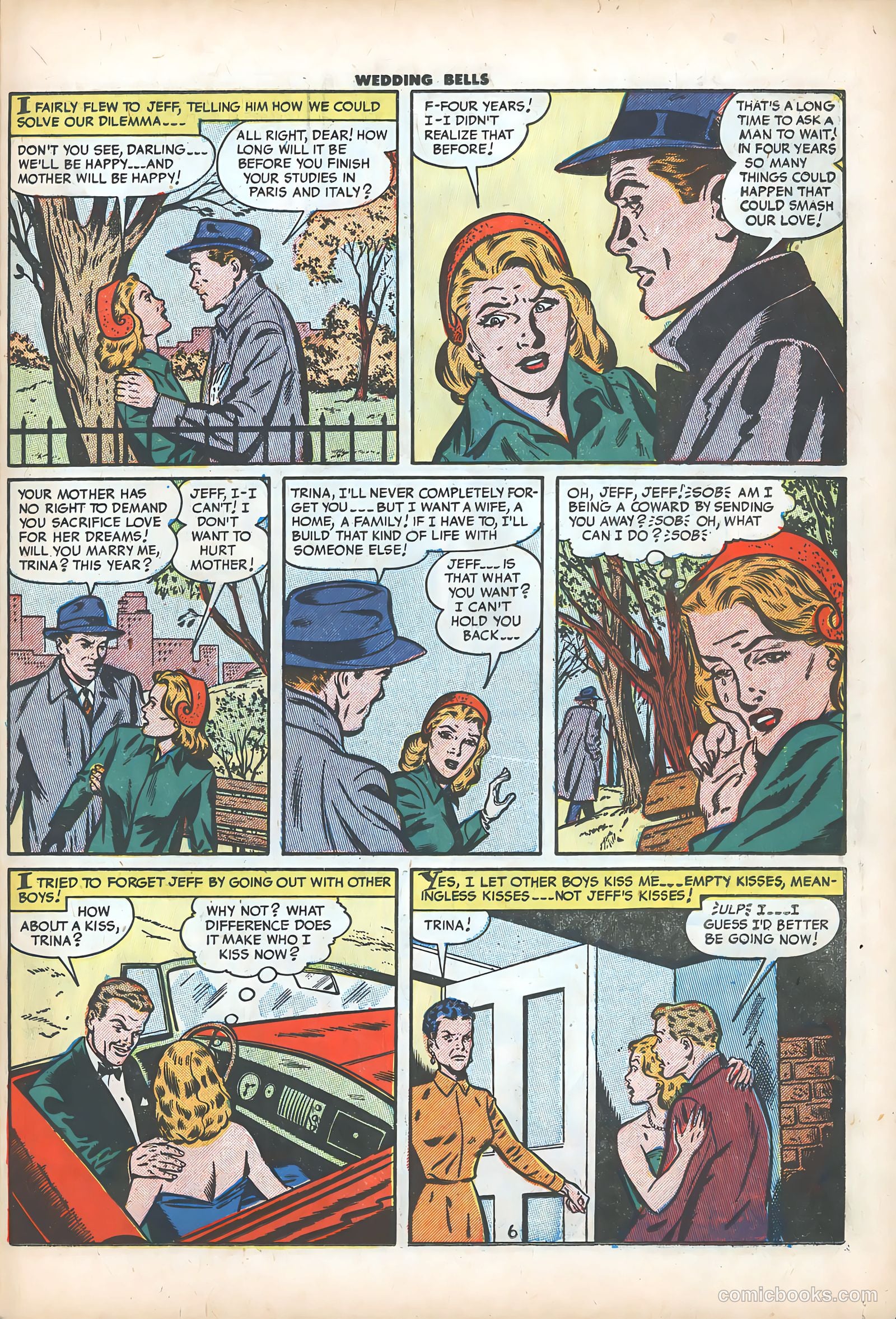 Wedding Bells #3 (1954) — page 23 of 36