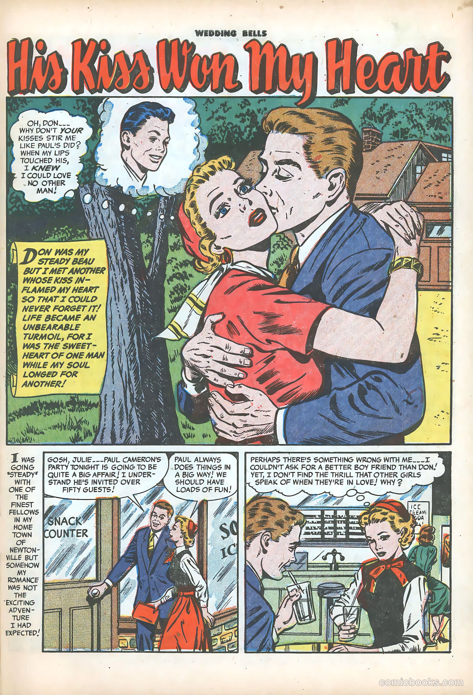 Wedding Bells #3 (1954) — page 27 of 36