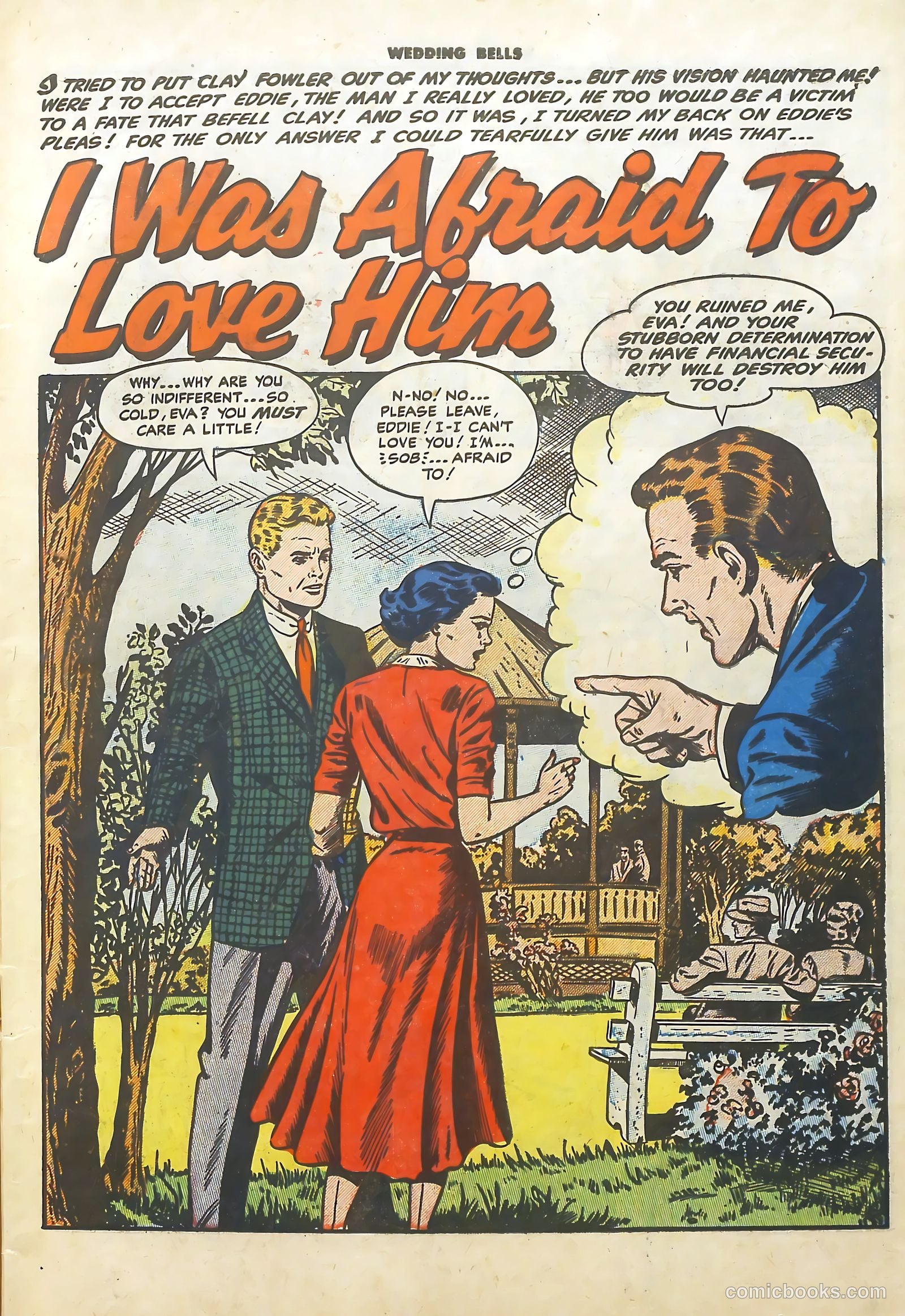 Wedding Bells #4 (1954) — page 3 of 36