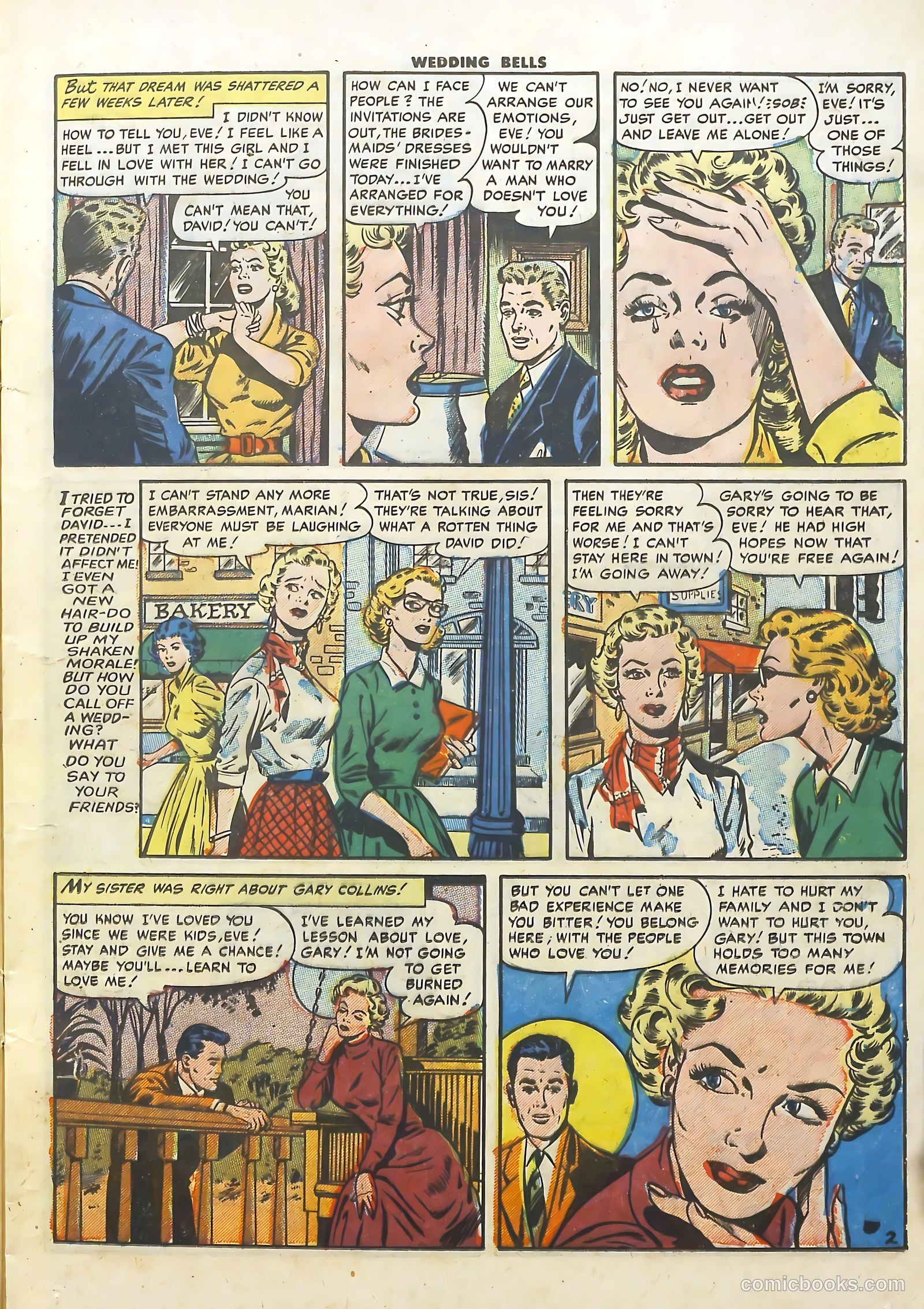 Wedding Bells #4 (1954) — page 13 of 36