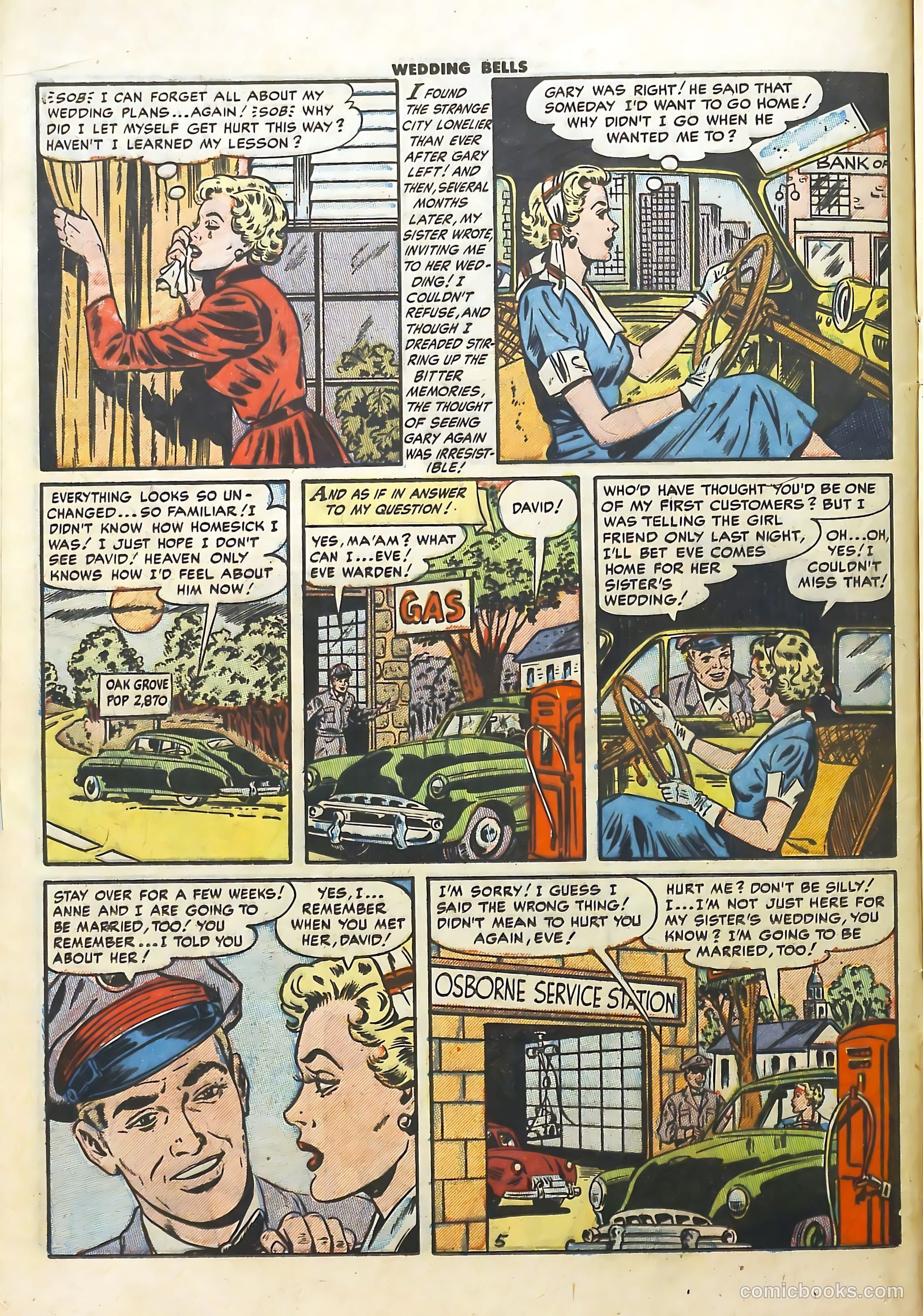 Wedding Bells #4 (1954) — page 16 of 36