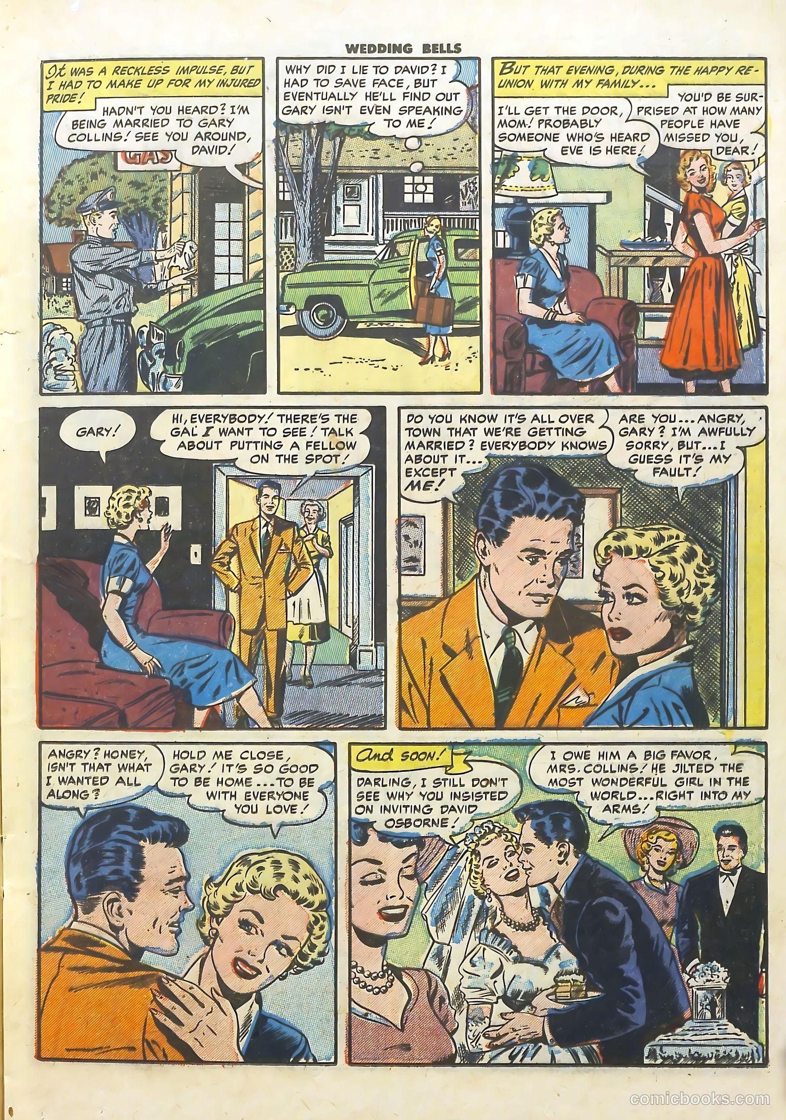 Wedding Bells #4 (1954) — page 17 of 36