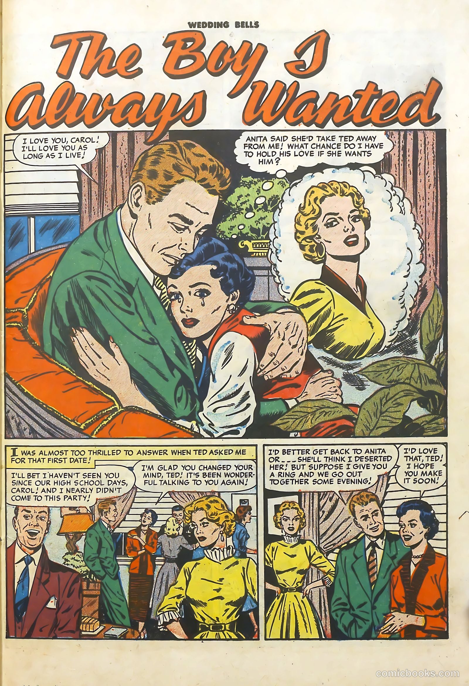 Wedding Bells #4 (1954) — page 27 of 36