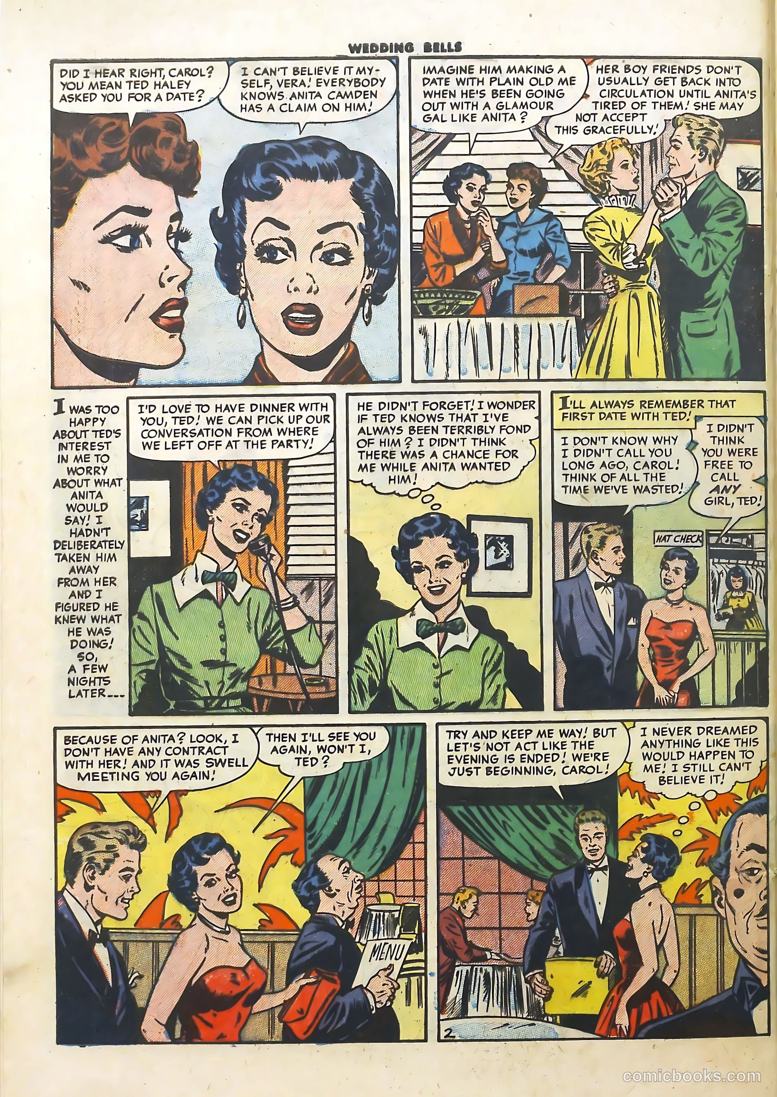Wedding Bells #4 (1954) — page 28 of 36