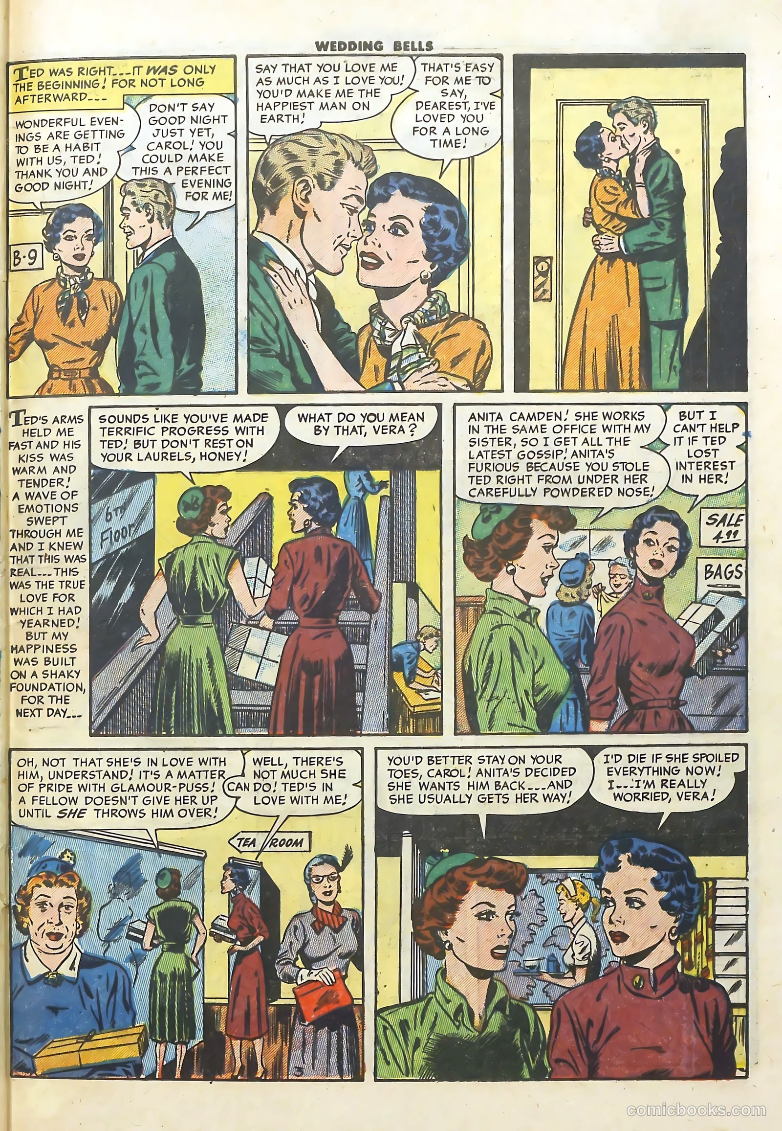Wedding Bells #4 (1954) — page 29 of 36