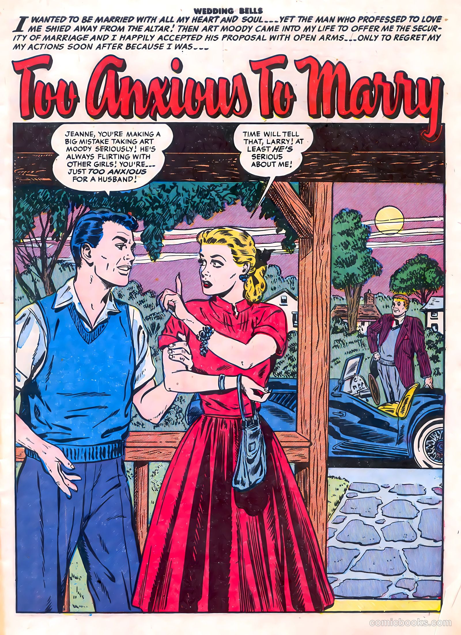 Wedding Bells #5 (1954) — page 3 of 36