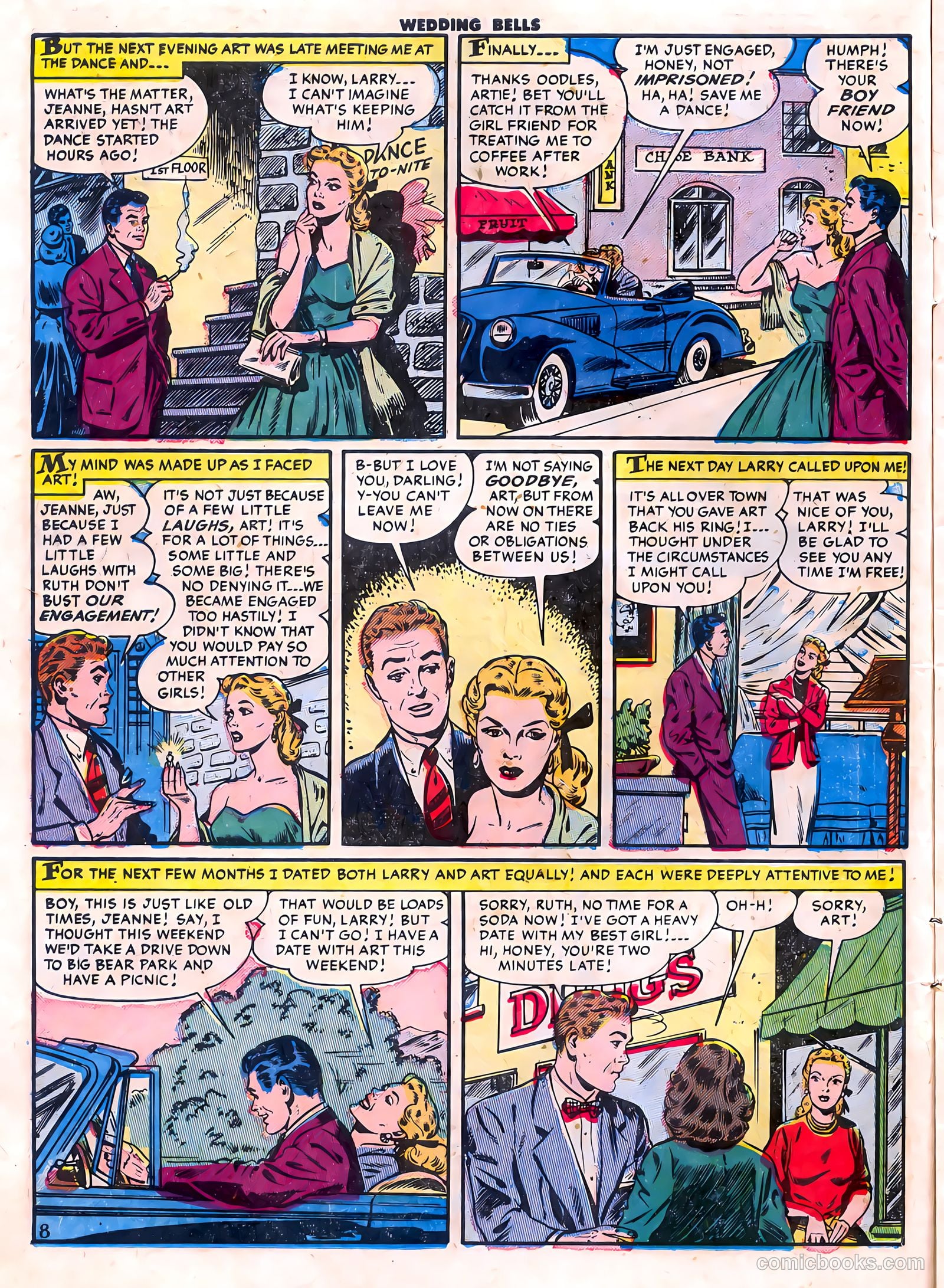Wedding Bells #5 (1954) — page 10 of 36