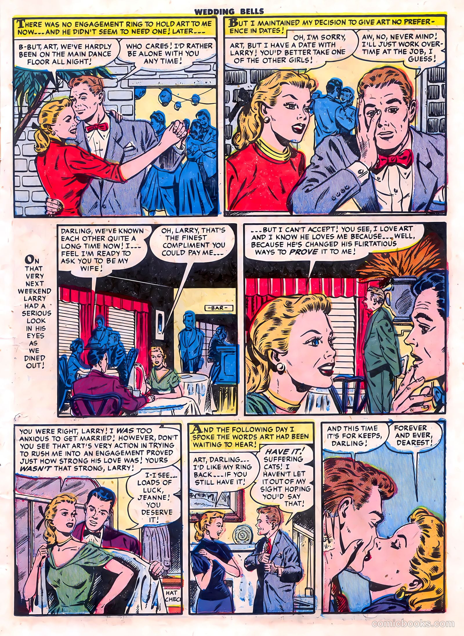 Wedding Bells #5 (1954) — page 11 of 36