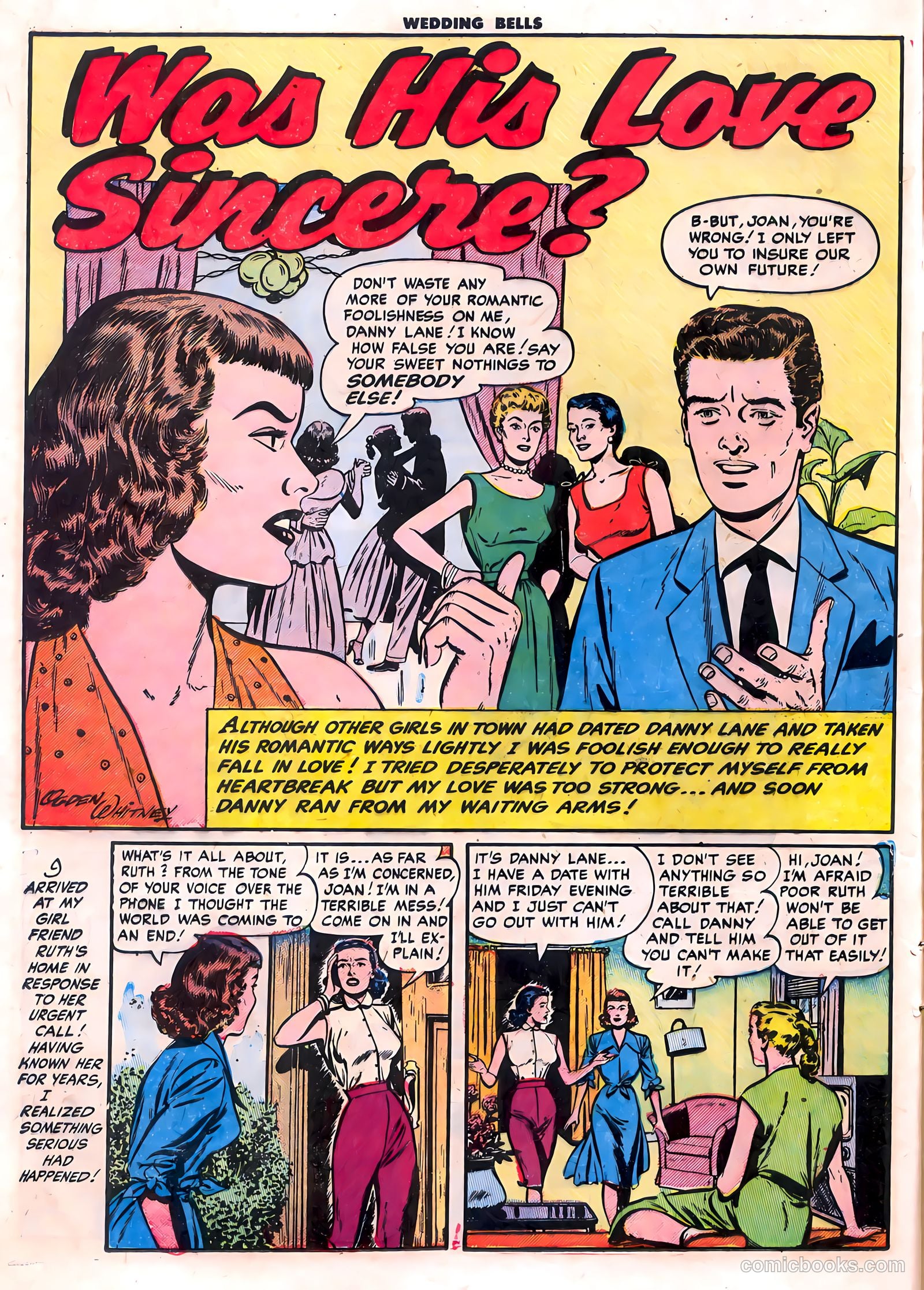 Wedding Bells #5 (1954) — page 12 of 36