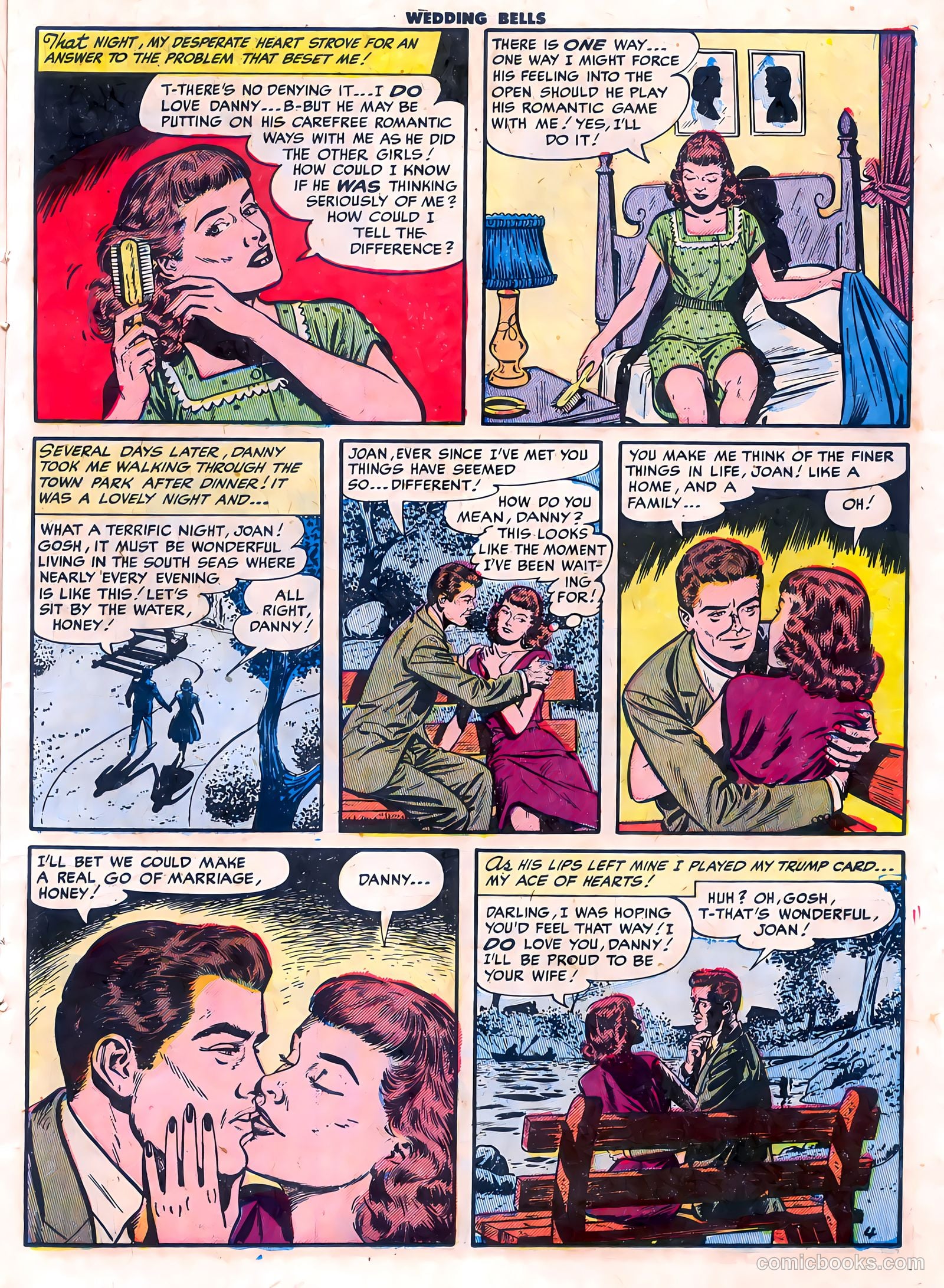 Wedding Bells #5 (1954) — page 15 of 36