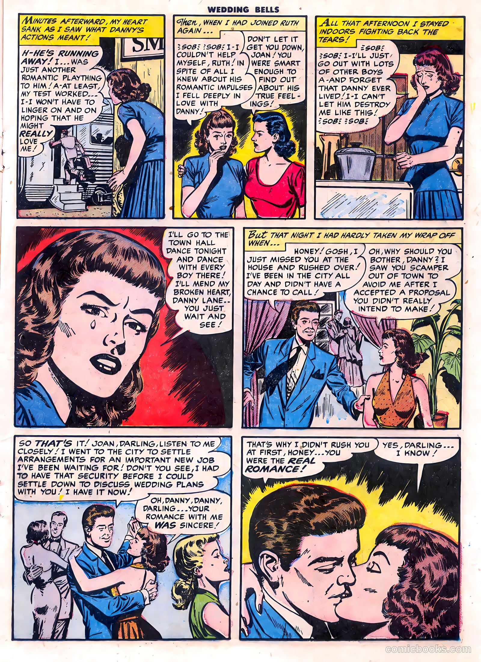 Wedding Bells #5 (1954) — page 17 of 36