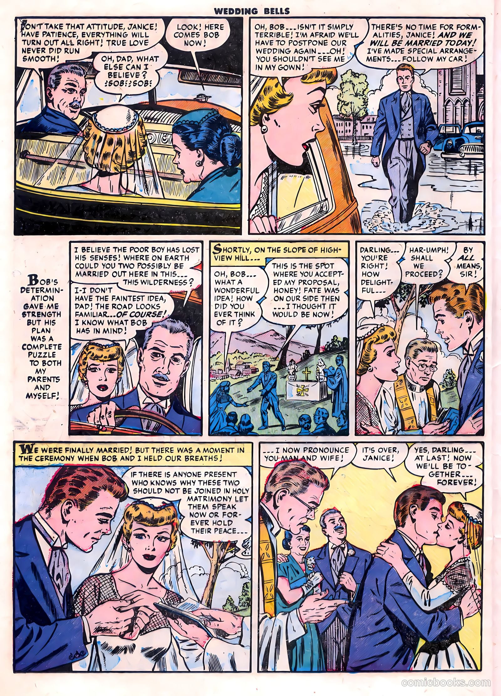 Wedding Bells #5 (1954) — page 24 of 36