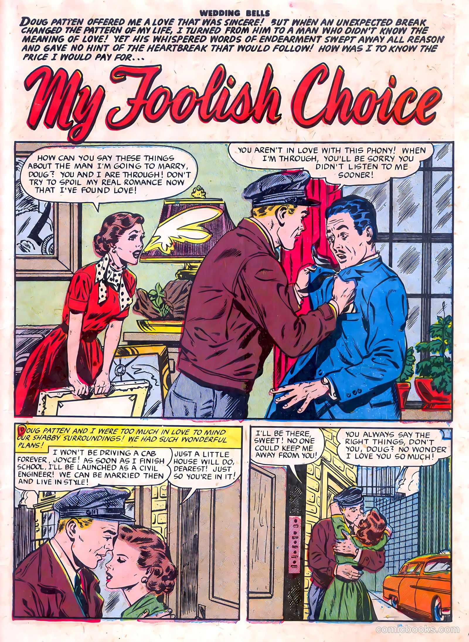 Wedding Bells #5 (1954) — page 27 of 36