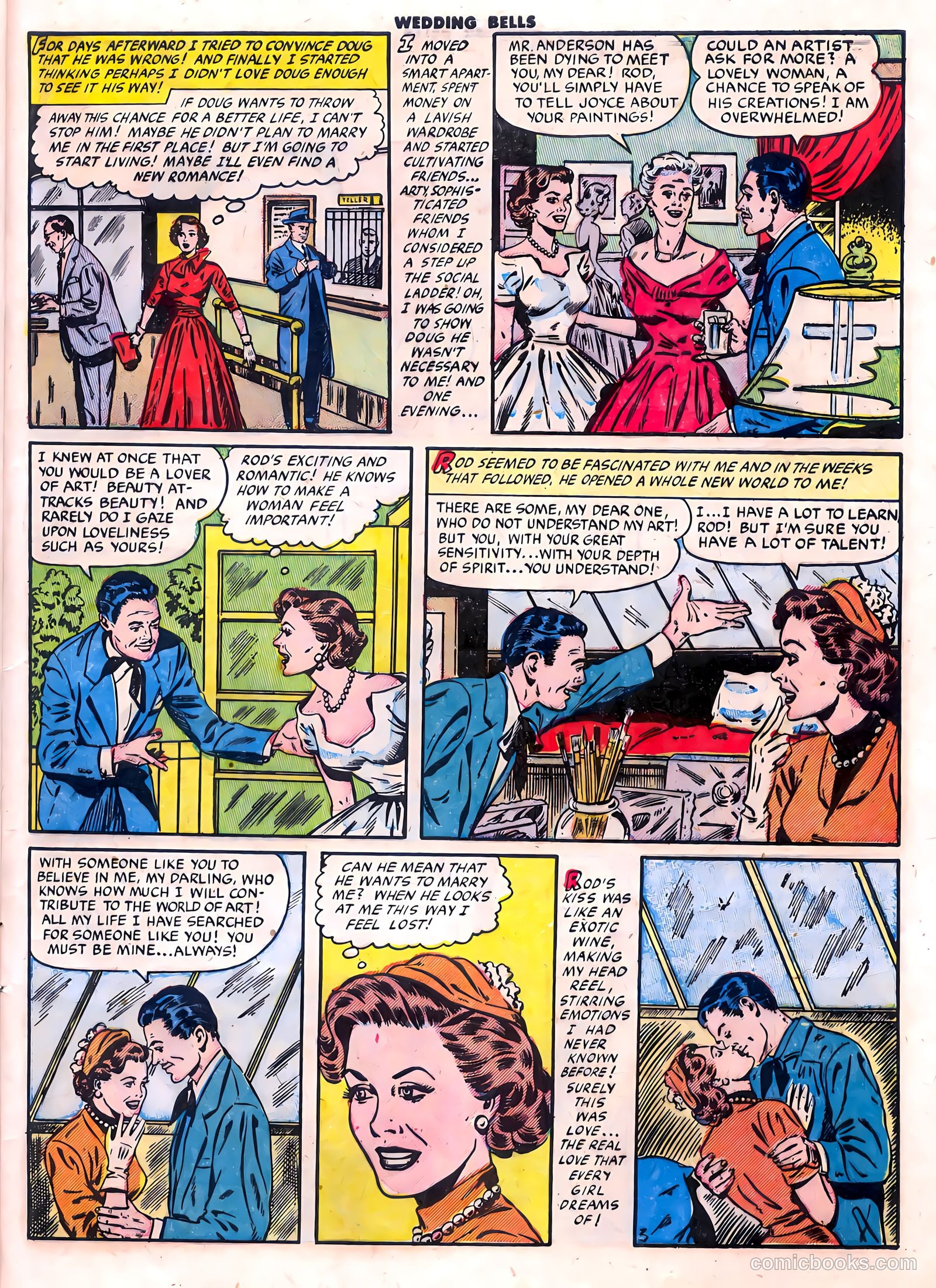 Wedding Bells #5 (1954) — page 29 of 36