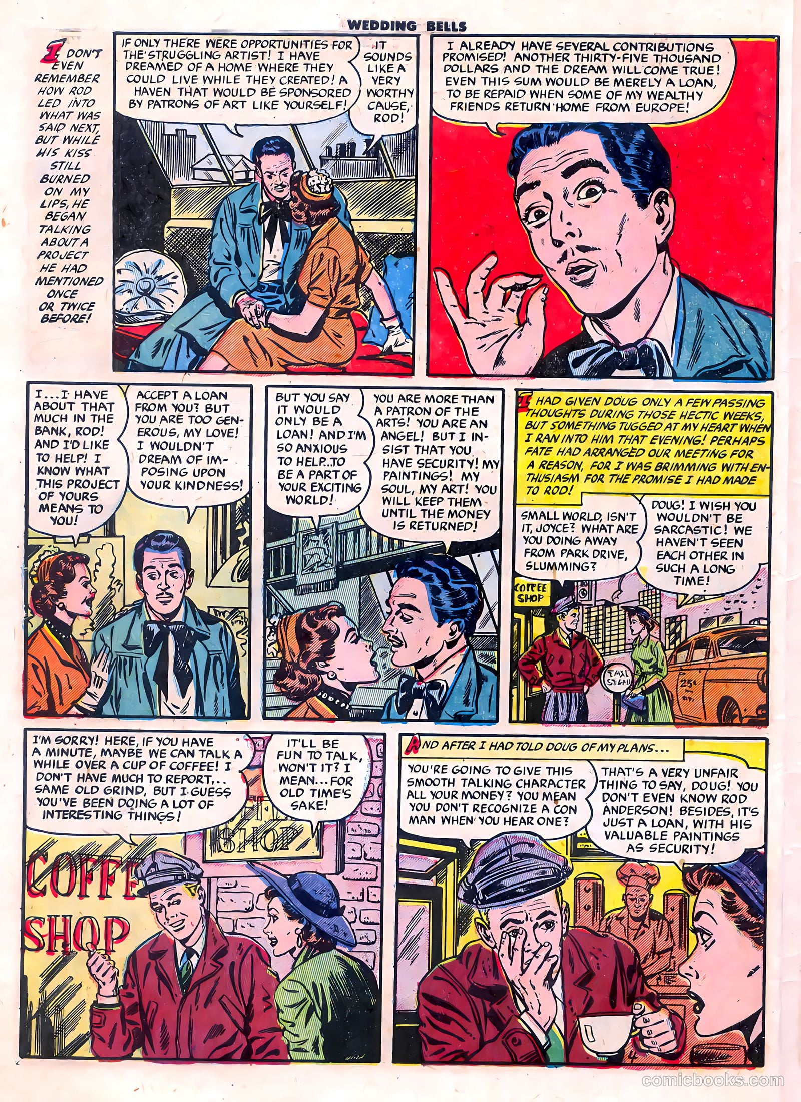 Wedding Bells #5 (1954) — page 30 of 36
