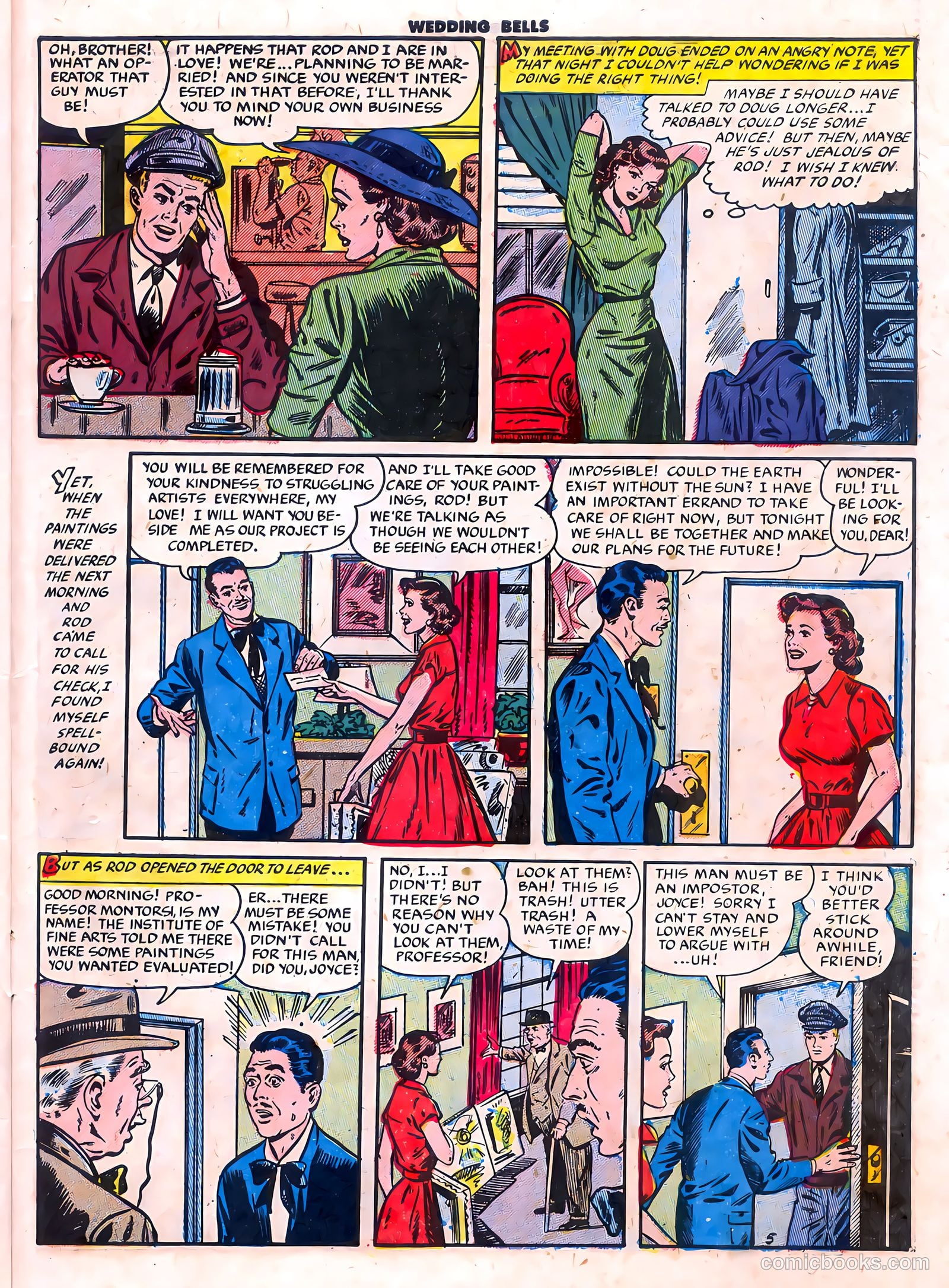 Wedding Bells #5 (1954) — page 31 of 36