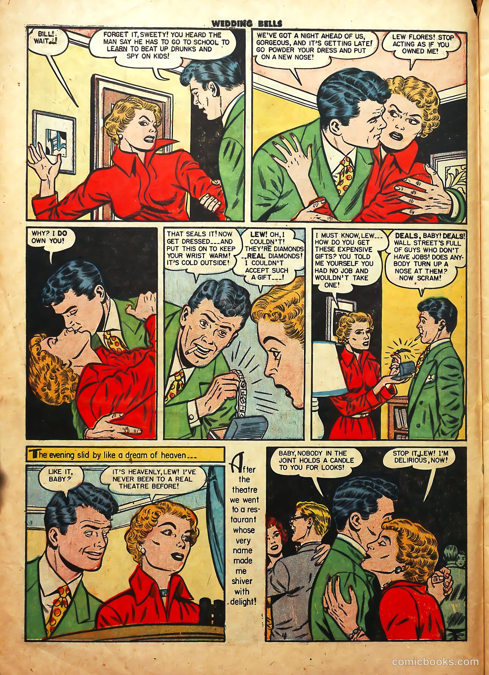 Wedding Bells #6 (1954) — page 7 of 37