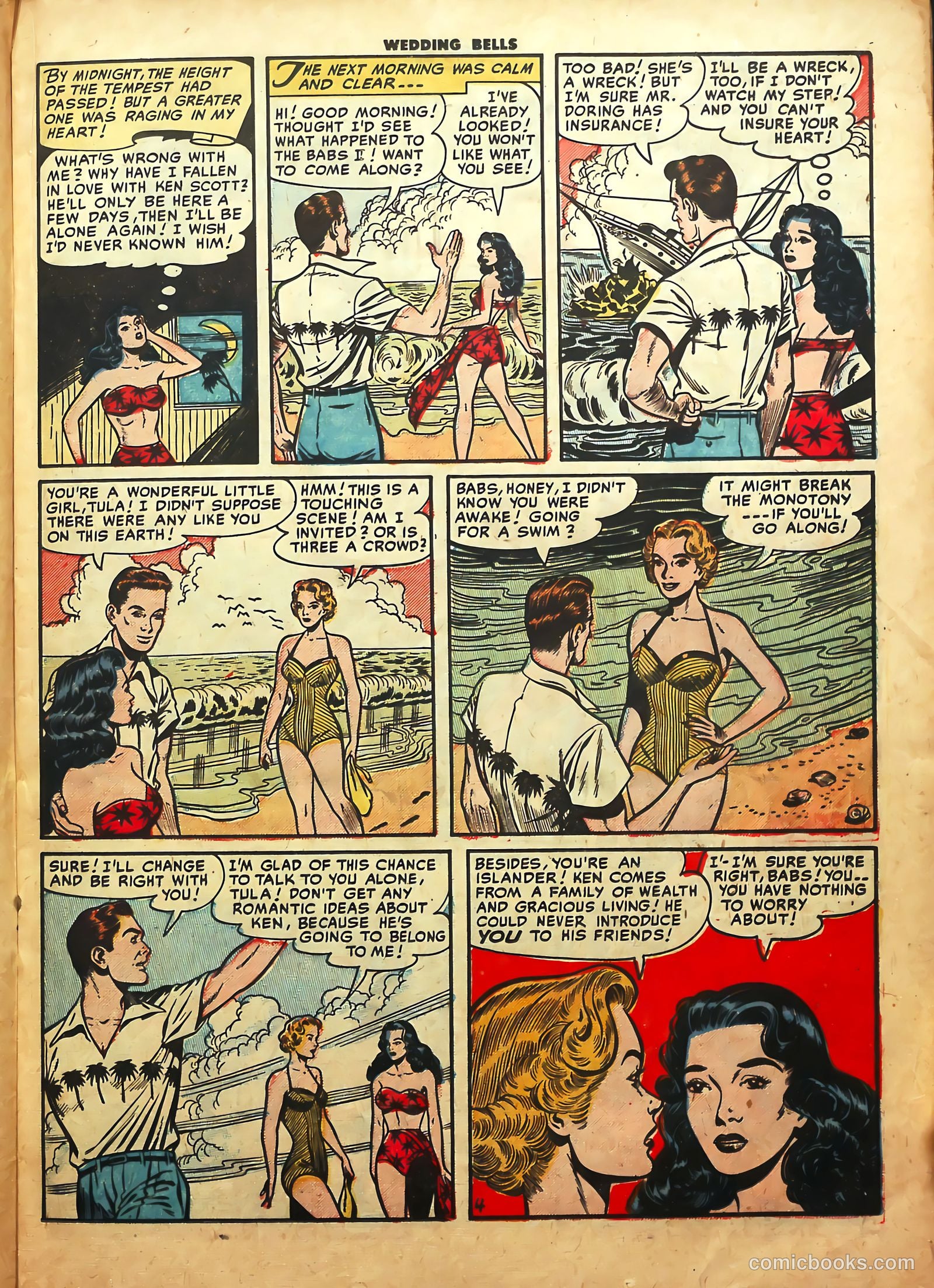 Wedding Bells #6 (1954) — page 16 of 37