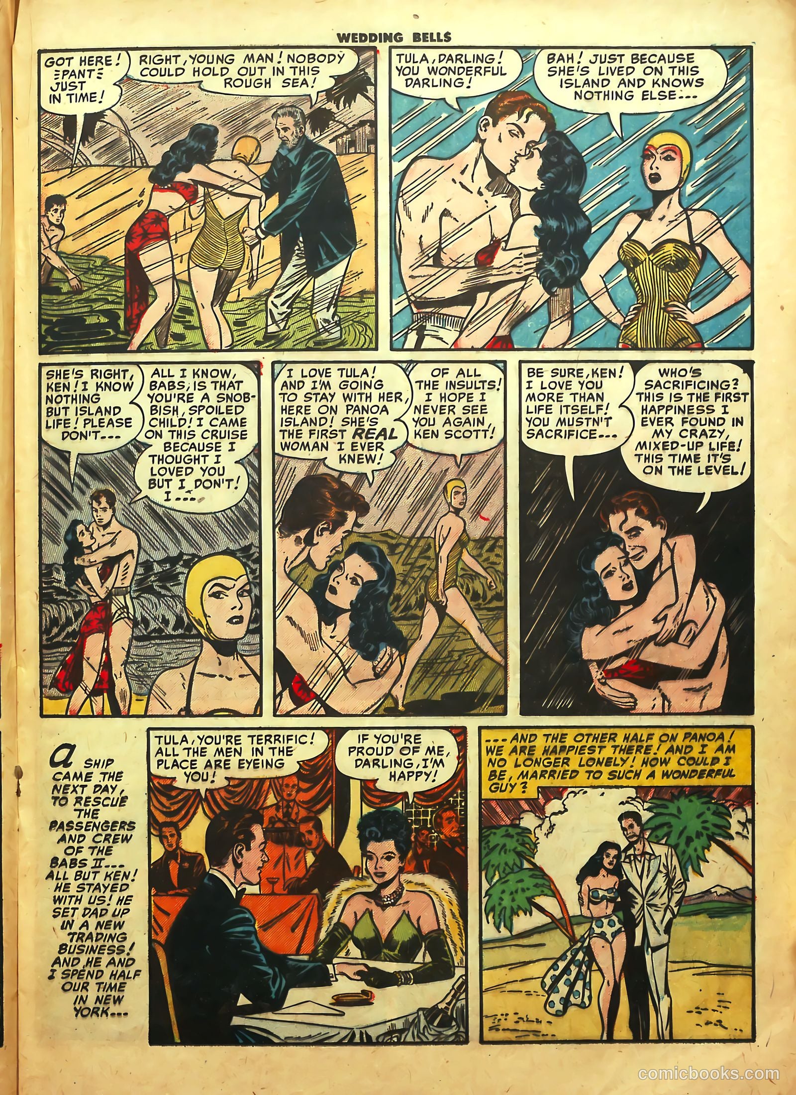 Wedding Bells #6 (1954) — page 18 of 37