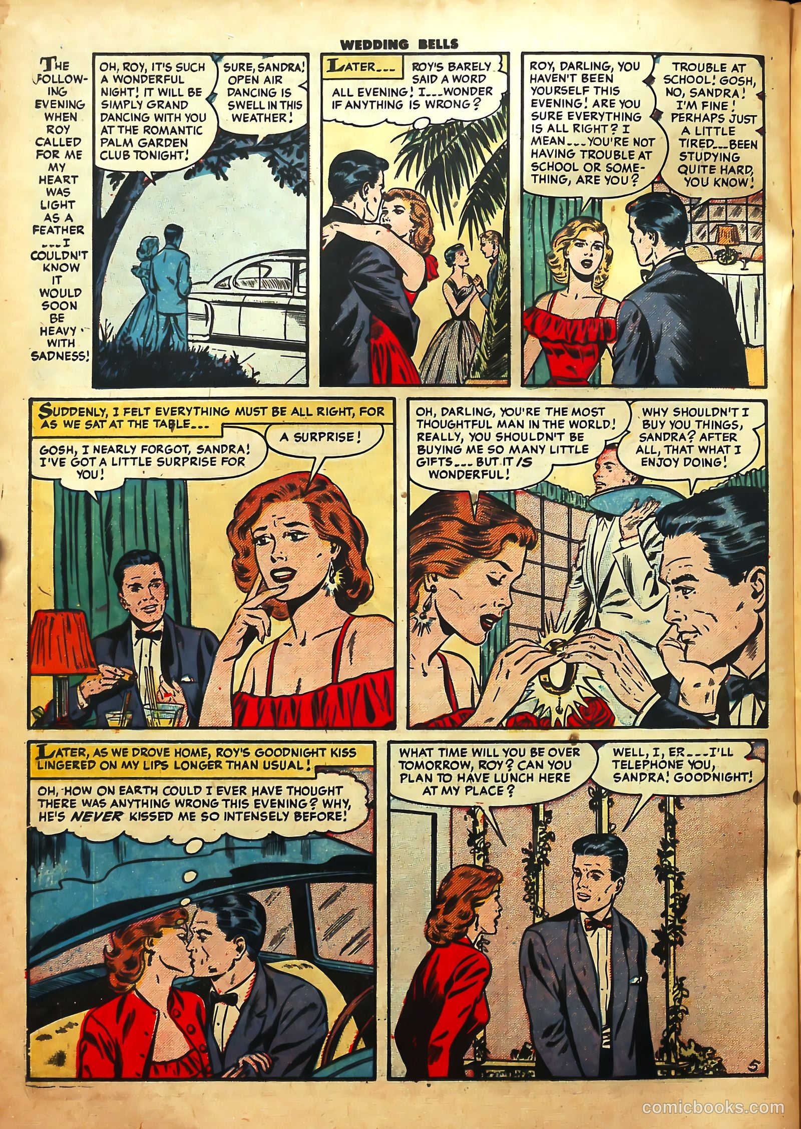 Wedding Bells #6 (1954) — page 23 of 37