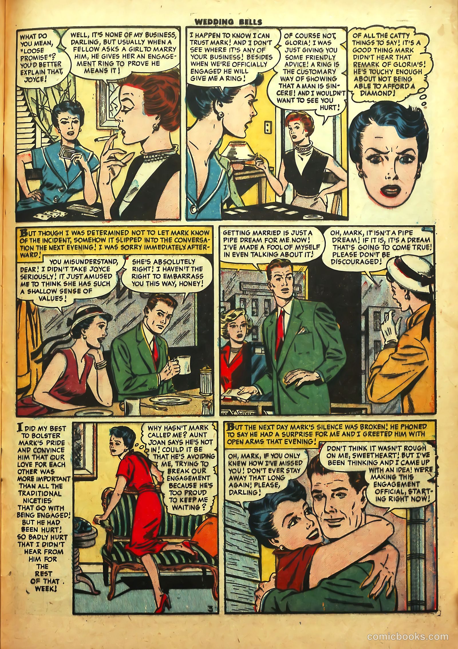 Wedding Bells #6 (1954) — page 30 of 37