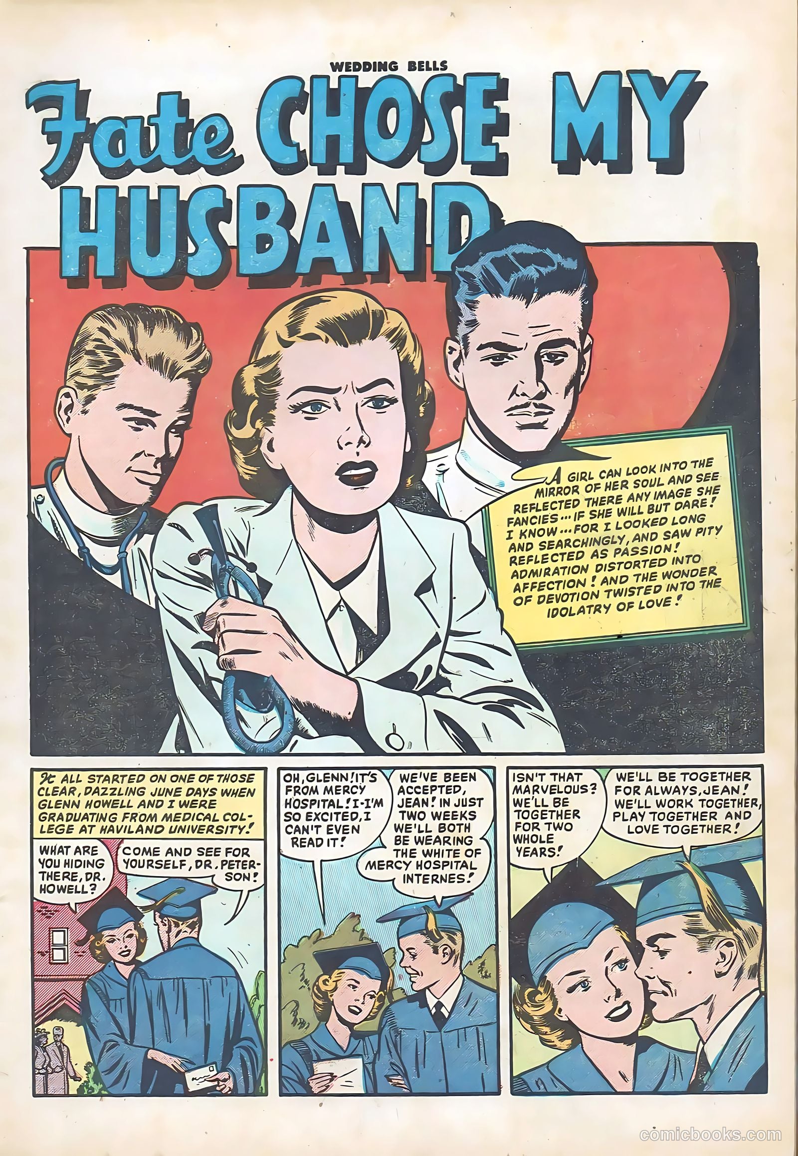 Wedding Bells #7 (1955) — page 3 of 36