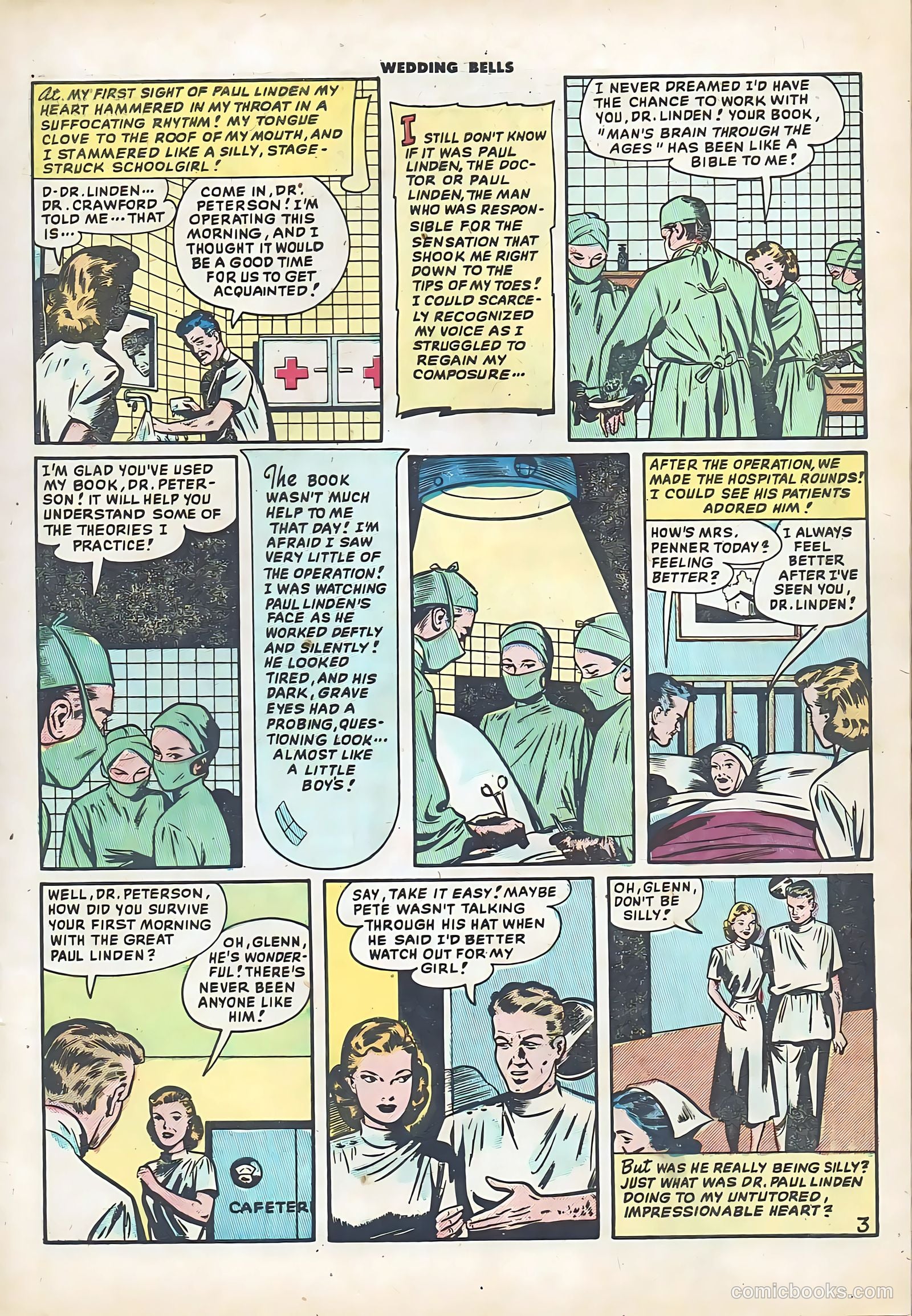 Wedding Bells #7 (1955) — page 5 of 36