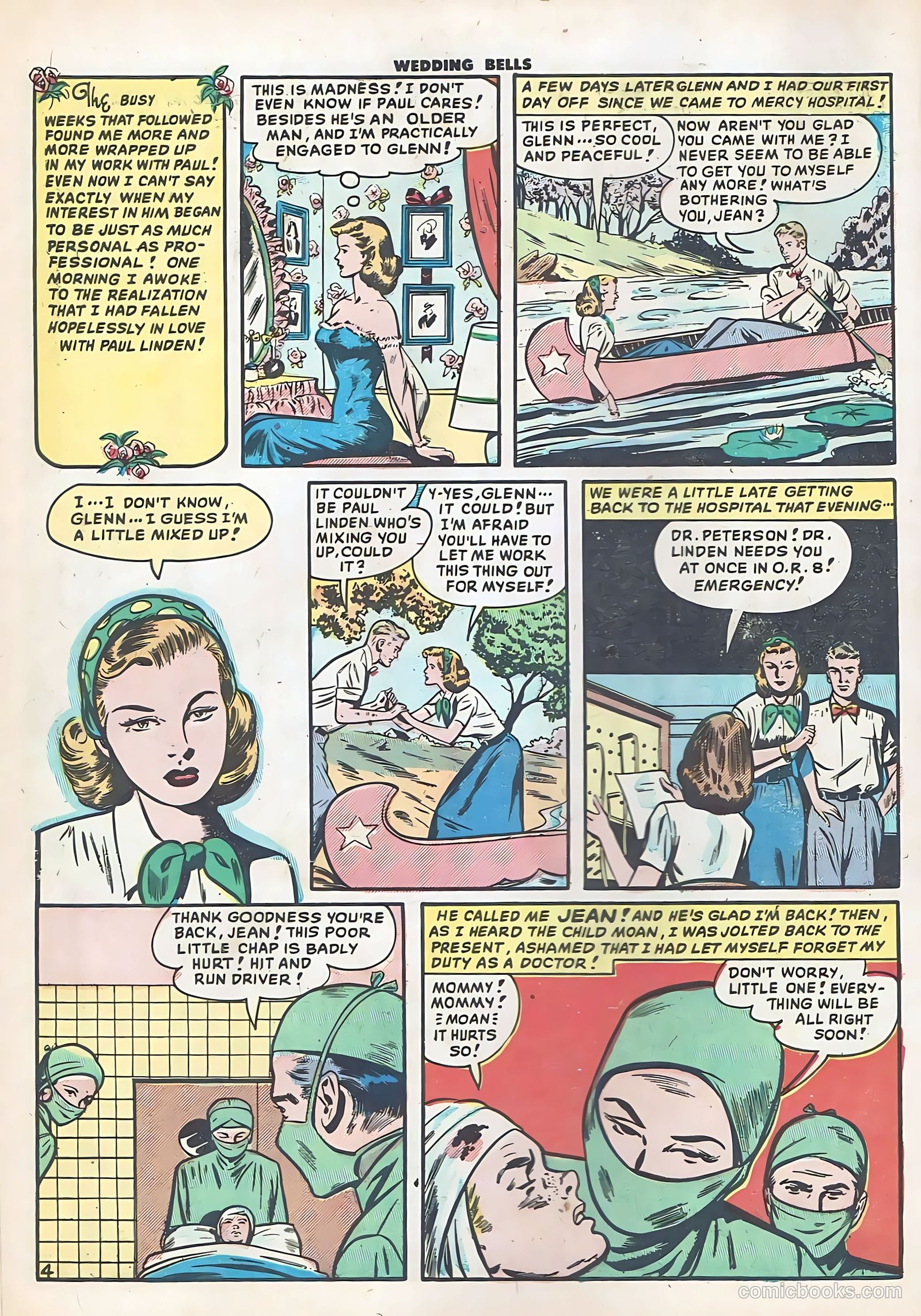 Wedding Bells #7 (1955) — page 6 of 36