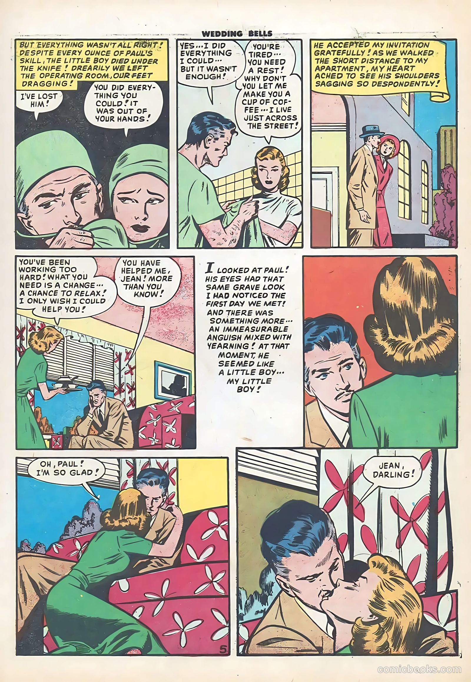 Wedding Bells #7 (1955) — page 7 of 36