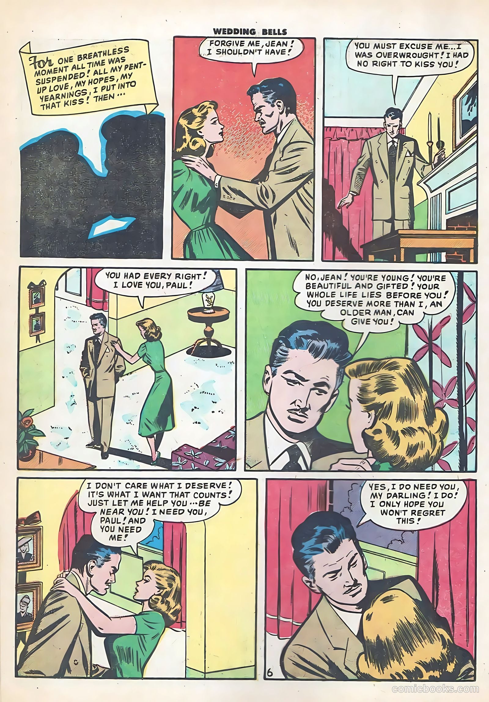 Wedding Bells #7 (1955) — page 8 of 36