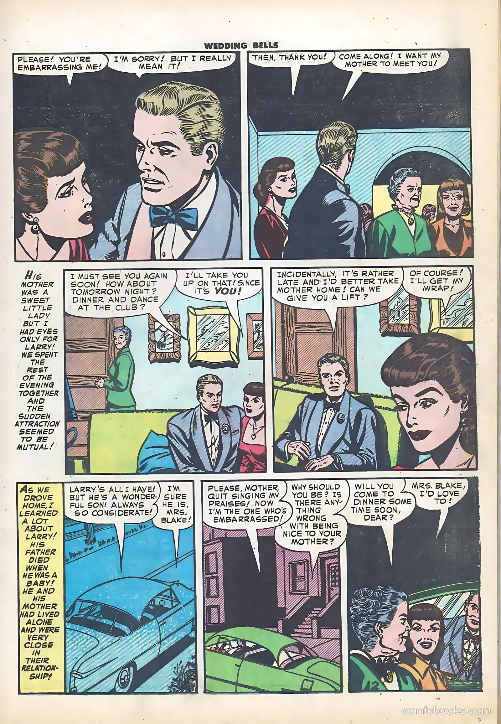 Wedding Bells #7 (1955) — page 13 of 36