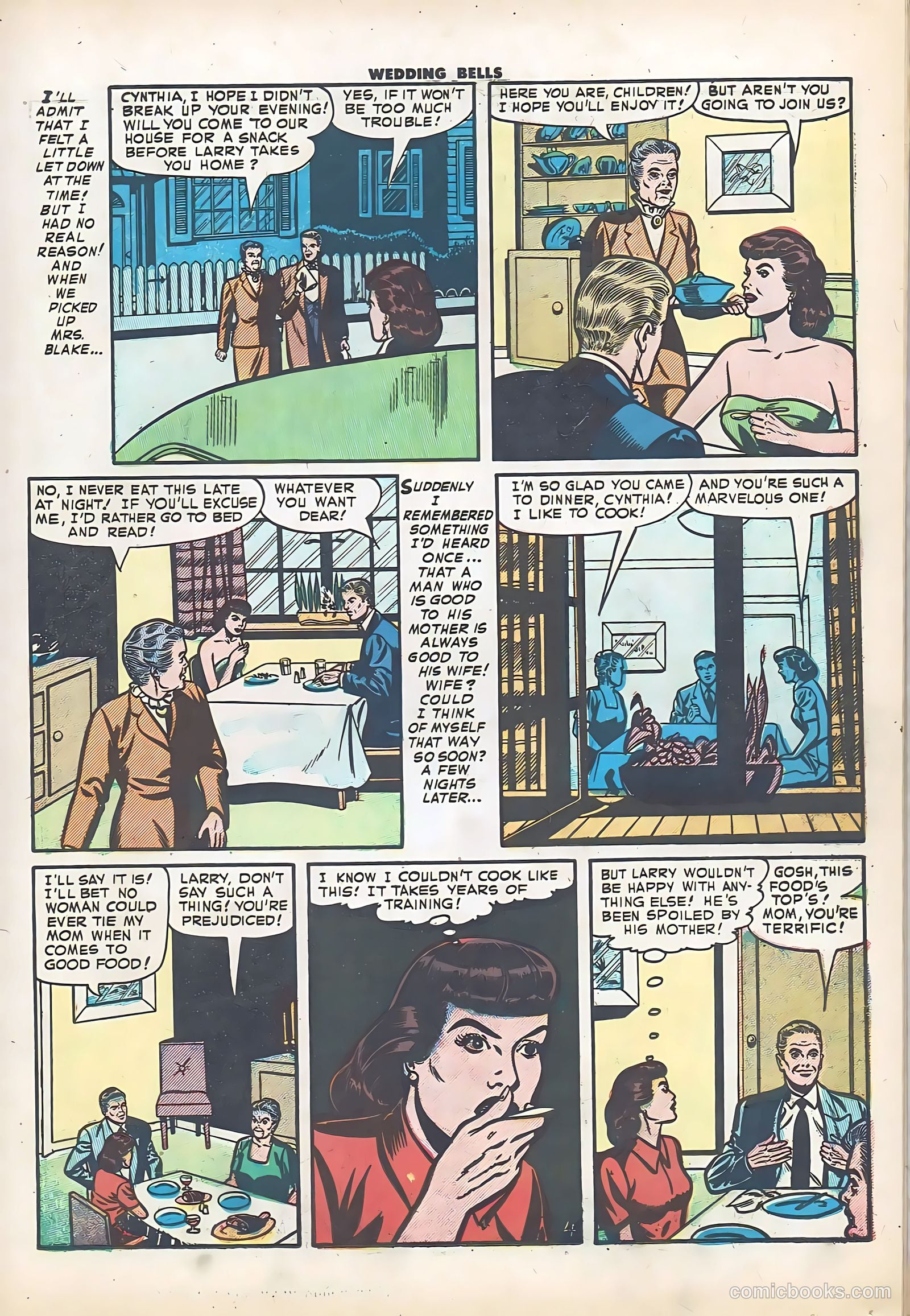 Wedding Bells #7 (1955) — page 15 of 36