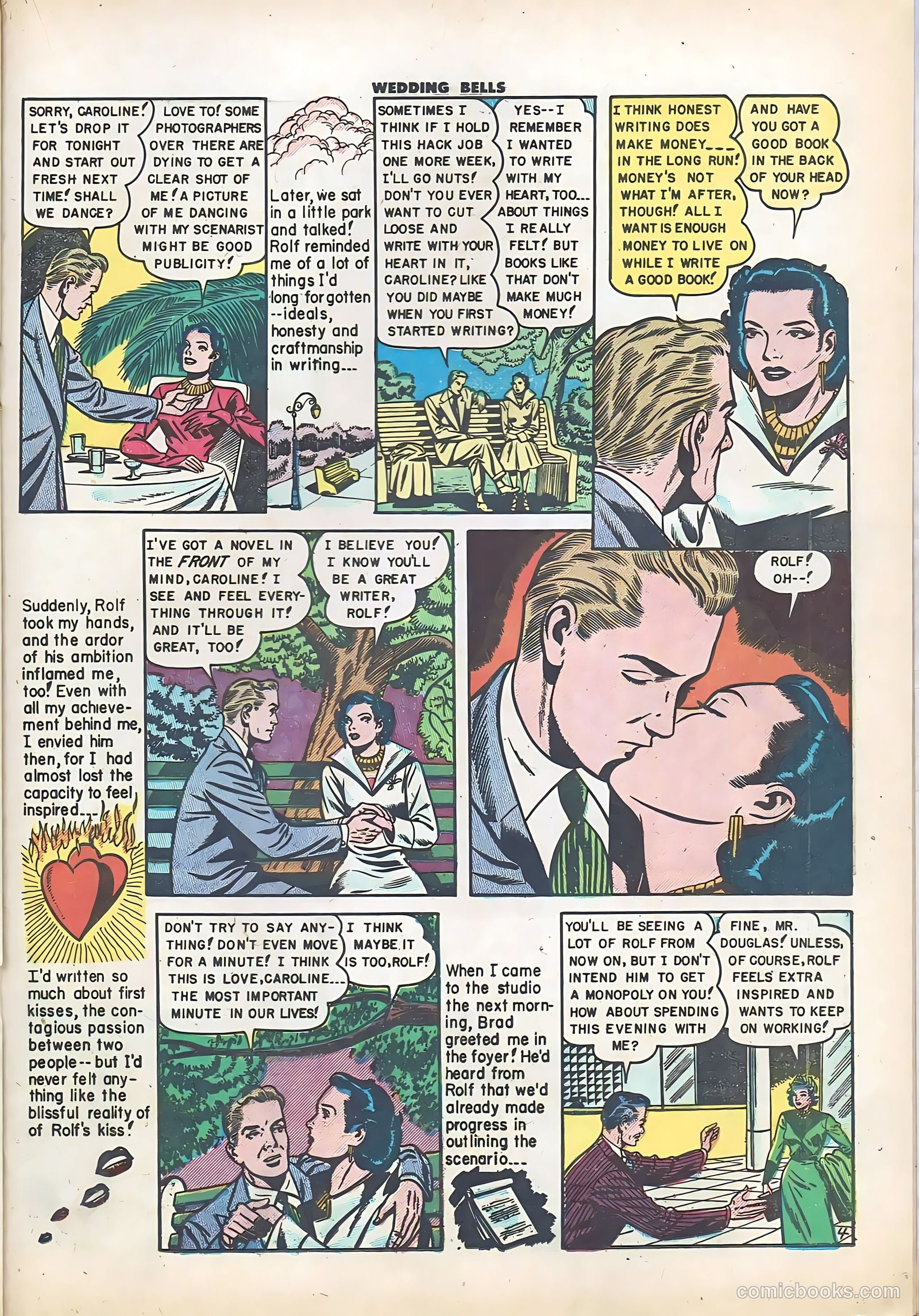 Wedding Bells #7 (1955) — page 21 of 36