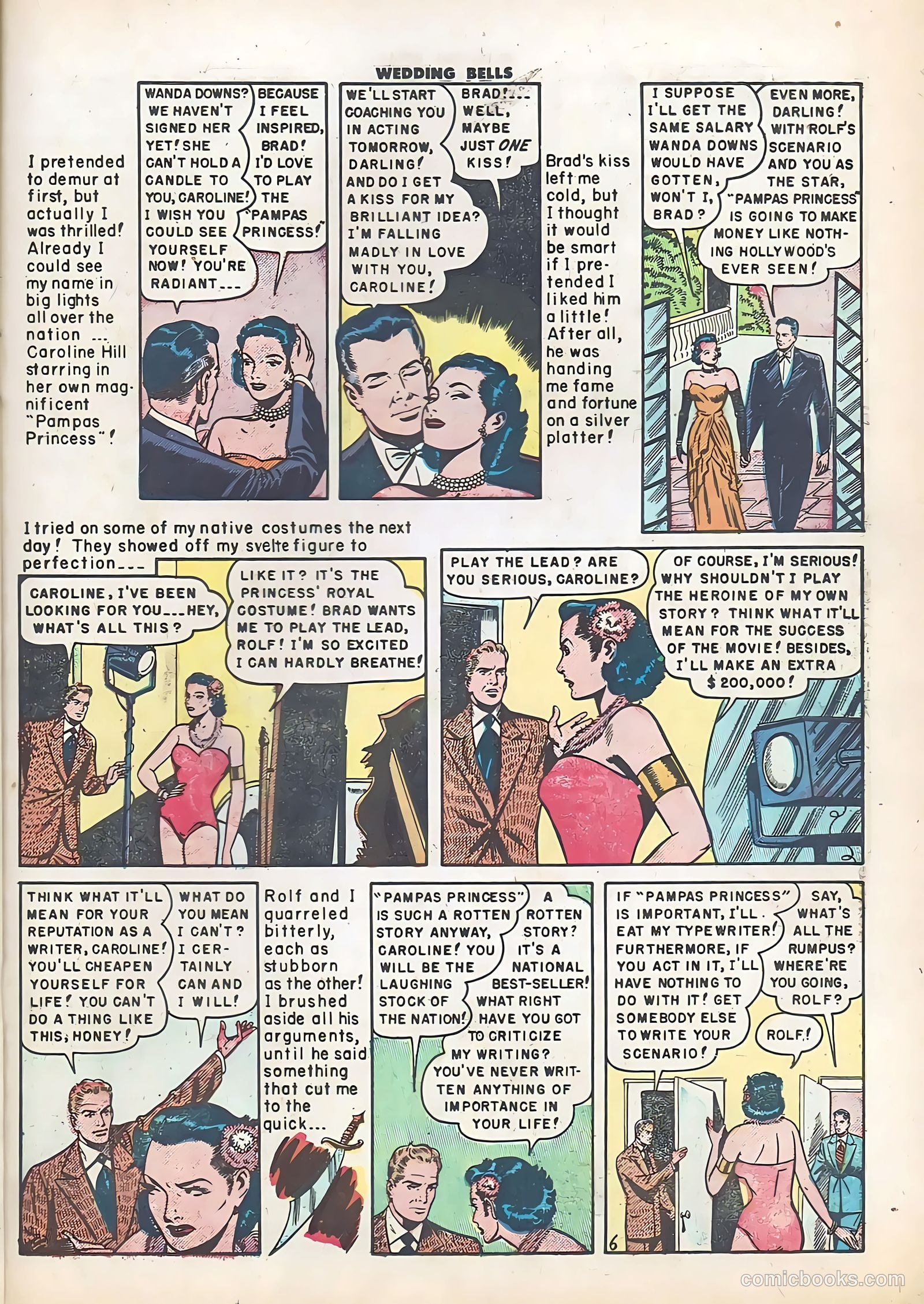 Wedding Bells #7 (1955) — page 23 of 36