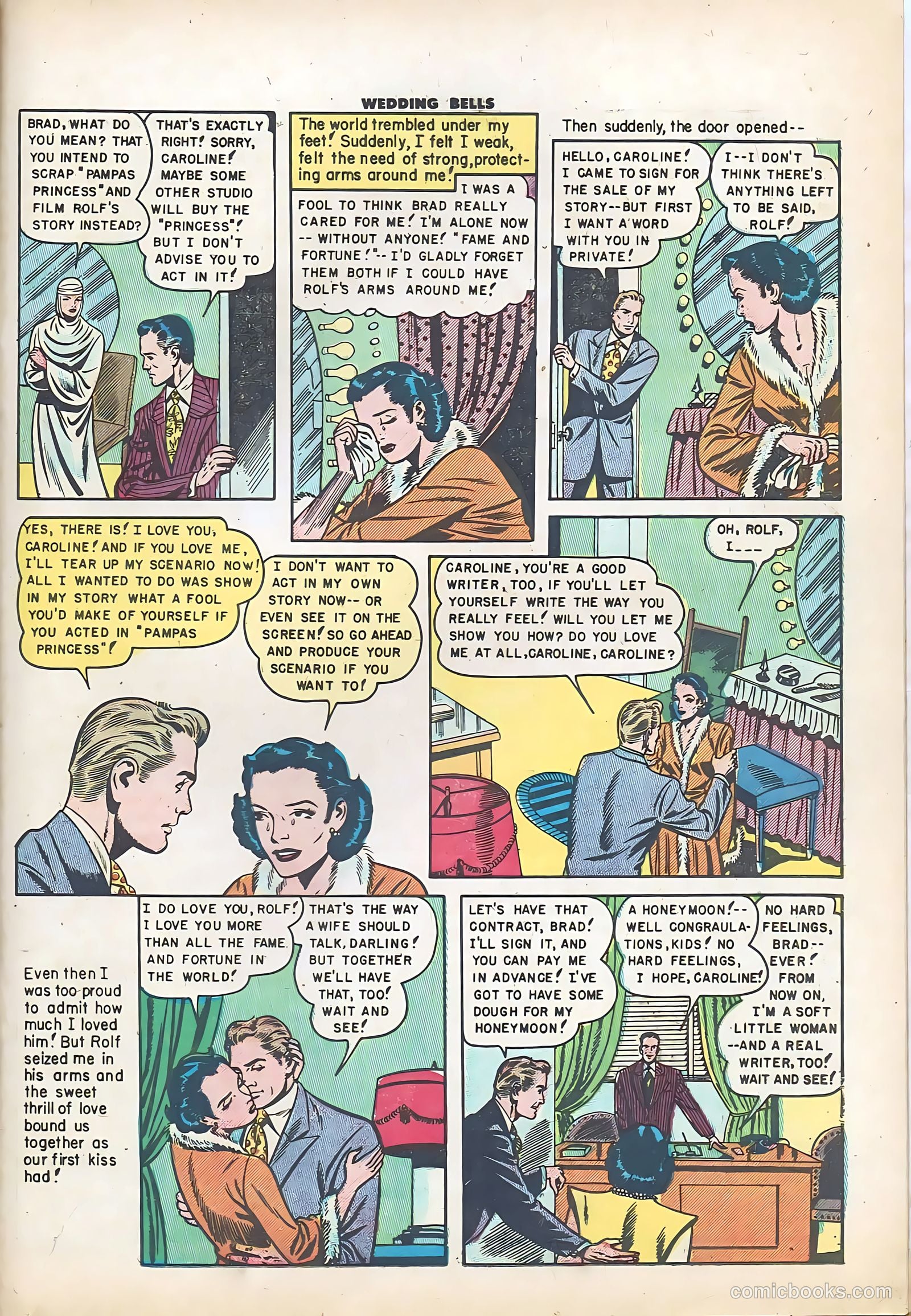 Wedding Bells #7 (1955) — page 25 of 36