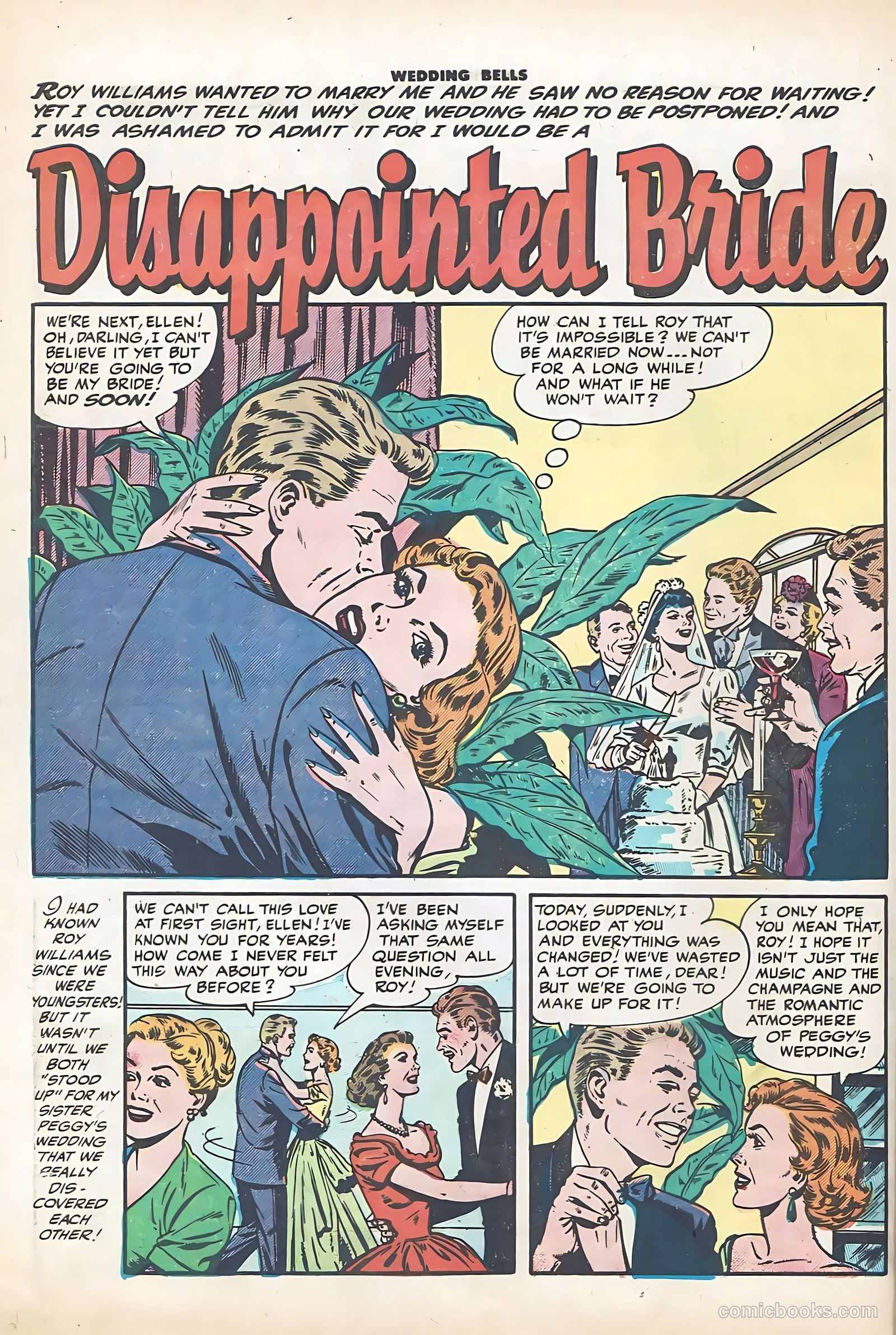 Wedding Bells #7 (1955) — page 28 of 36