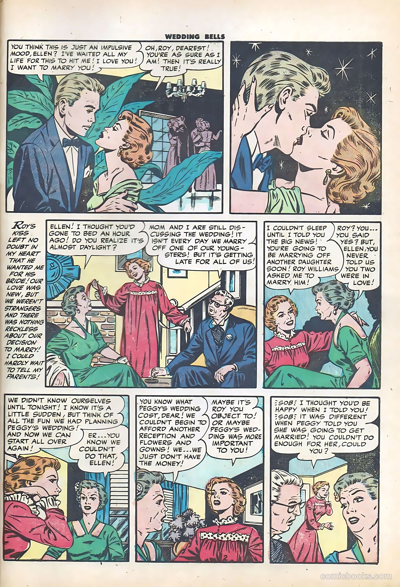 Wedding Bells #7 (1955) — page 29 of 36