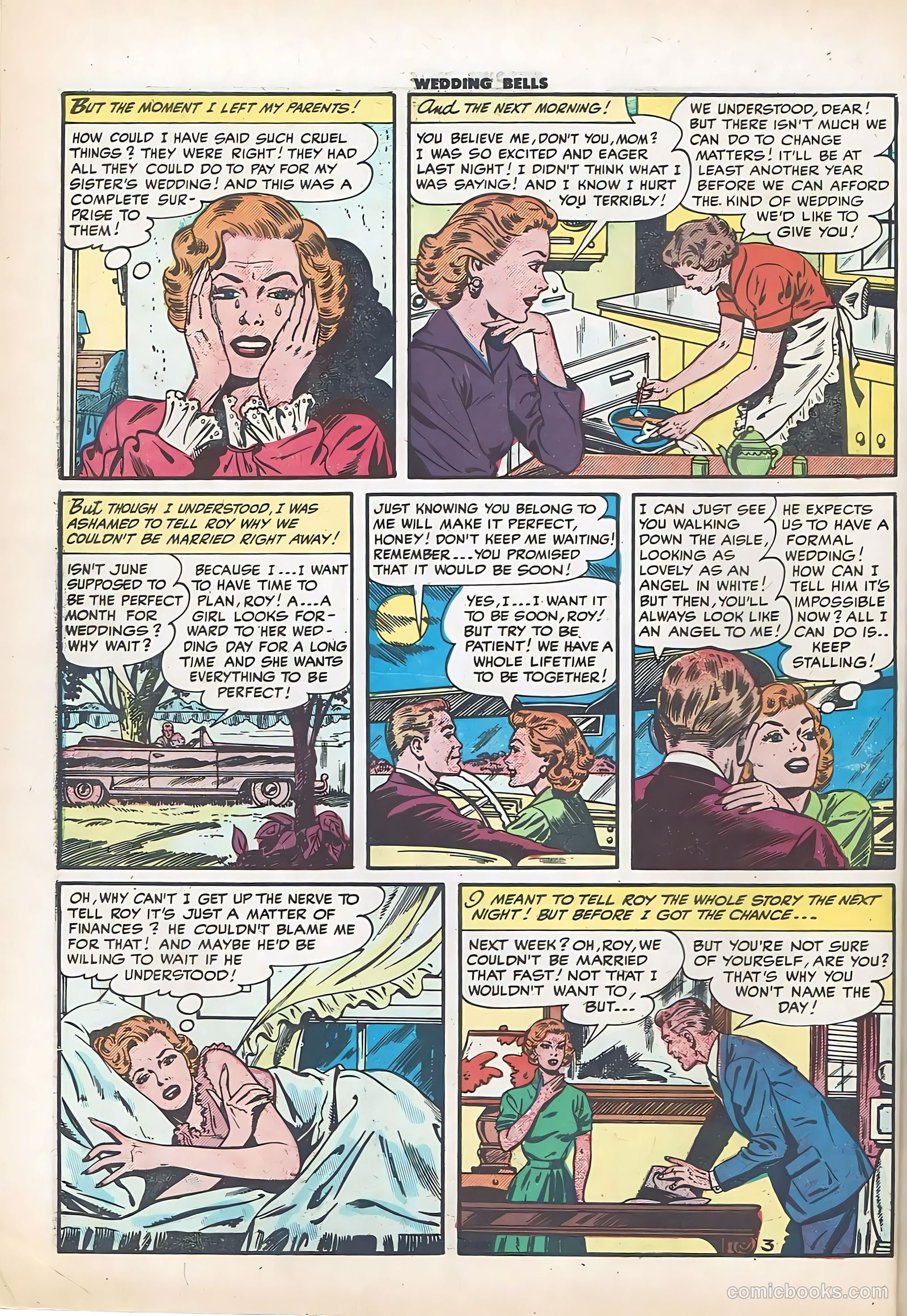 Wedding Bells #7 (1955) — page 30 of 36