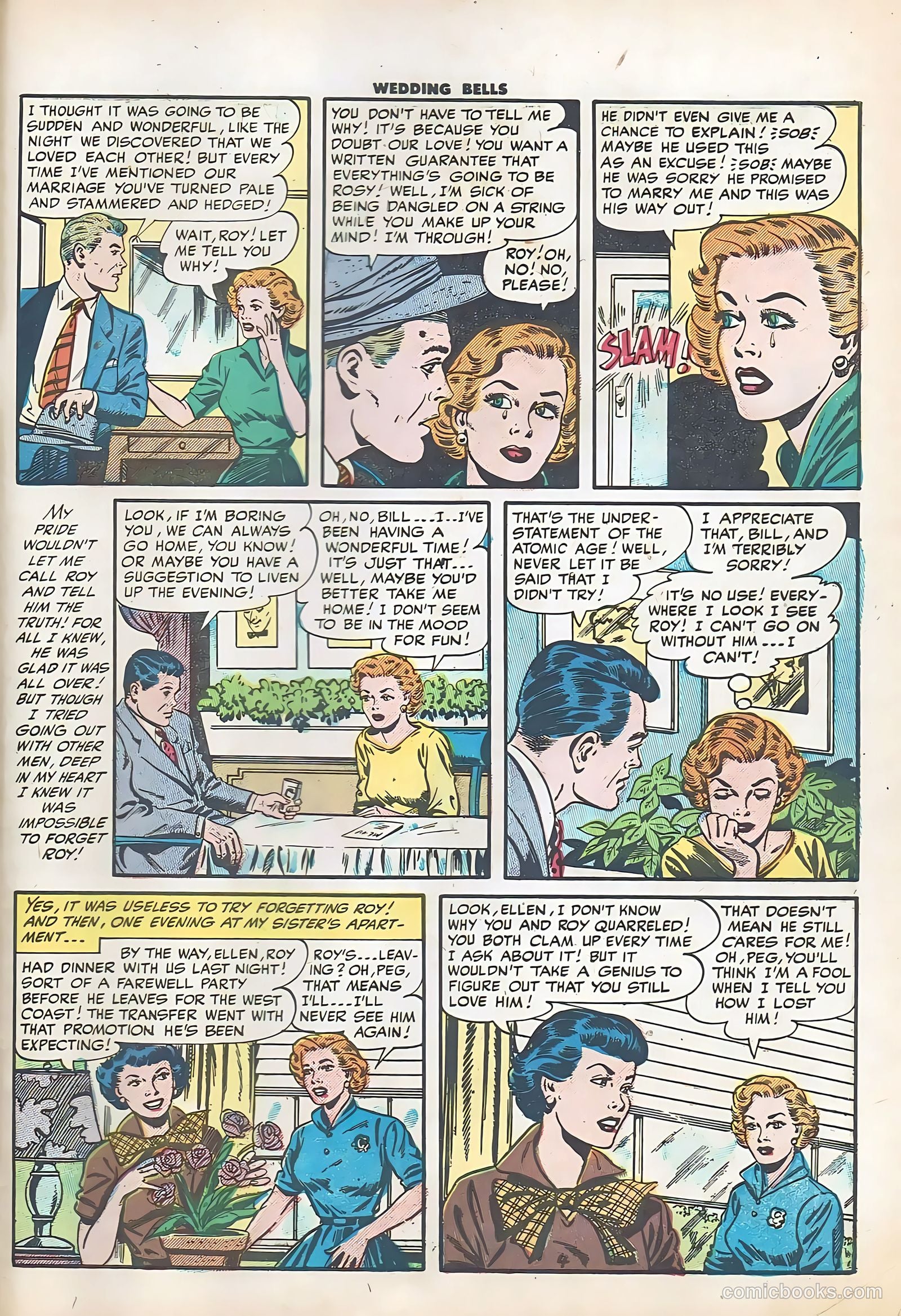 Wedding Bells #7 (1955) — page 31 of 36