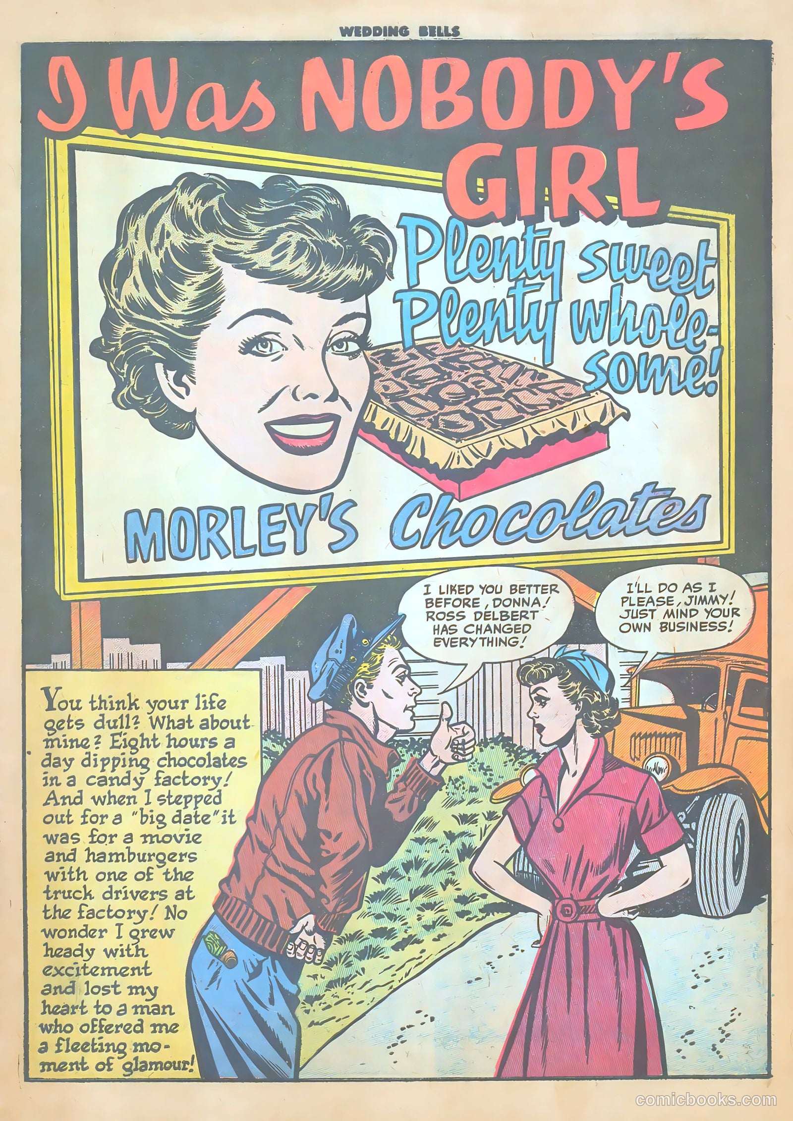 Wedding Bells #8 (1955) — page 3 of 36