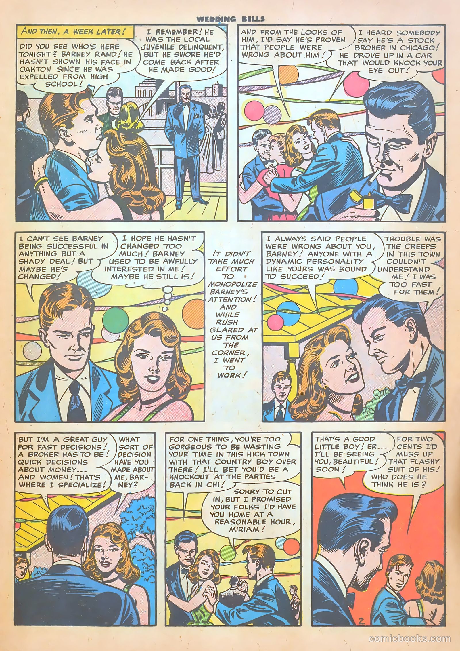 Wedding Bells #8 (1955) — page 13 of 36