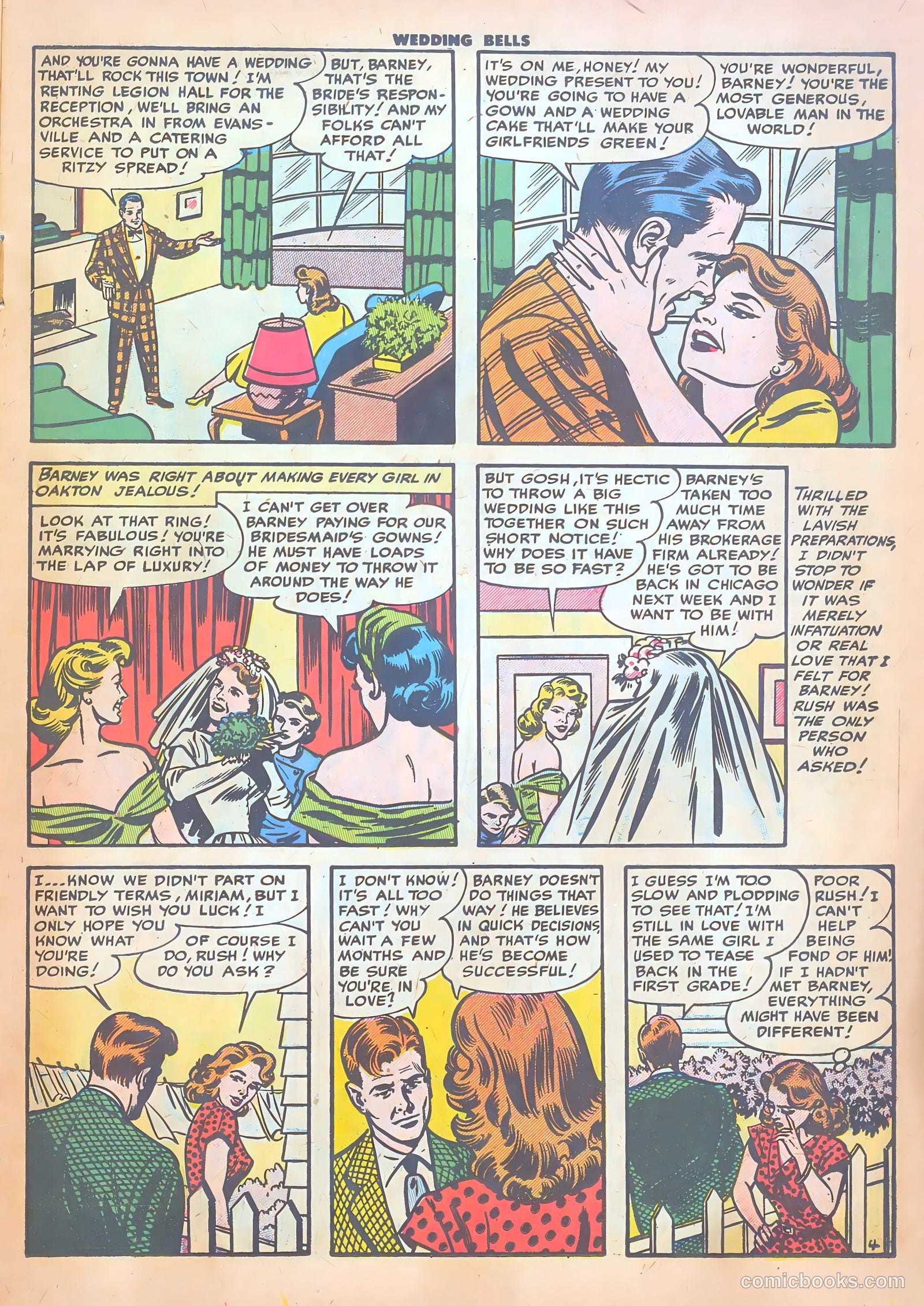Wedding Bells #8 (1955) — page 15 of 36