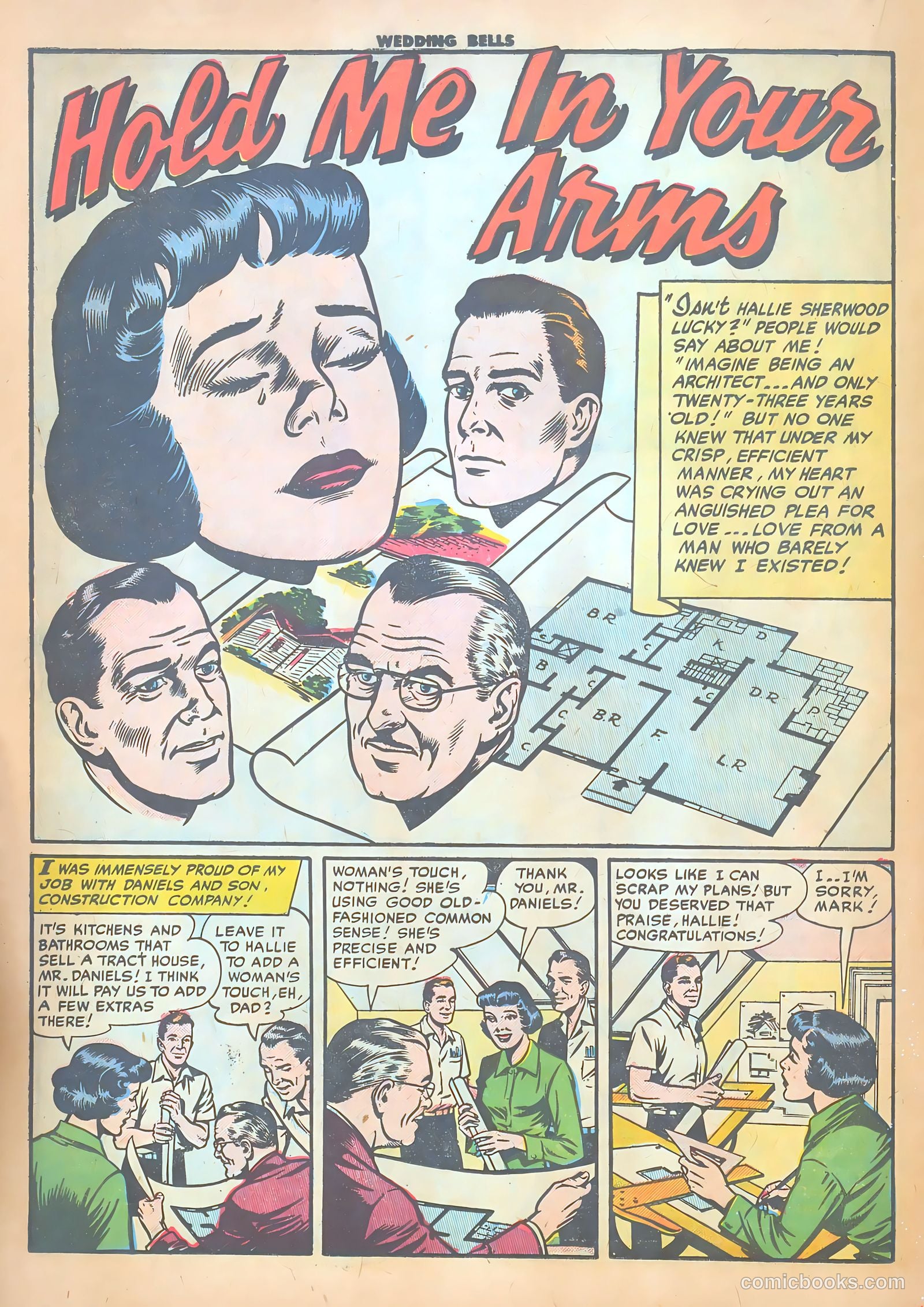 Wedding Bells #8 (1955) — page 18 of 36