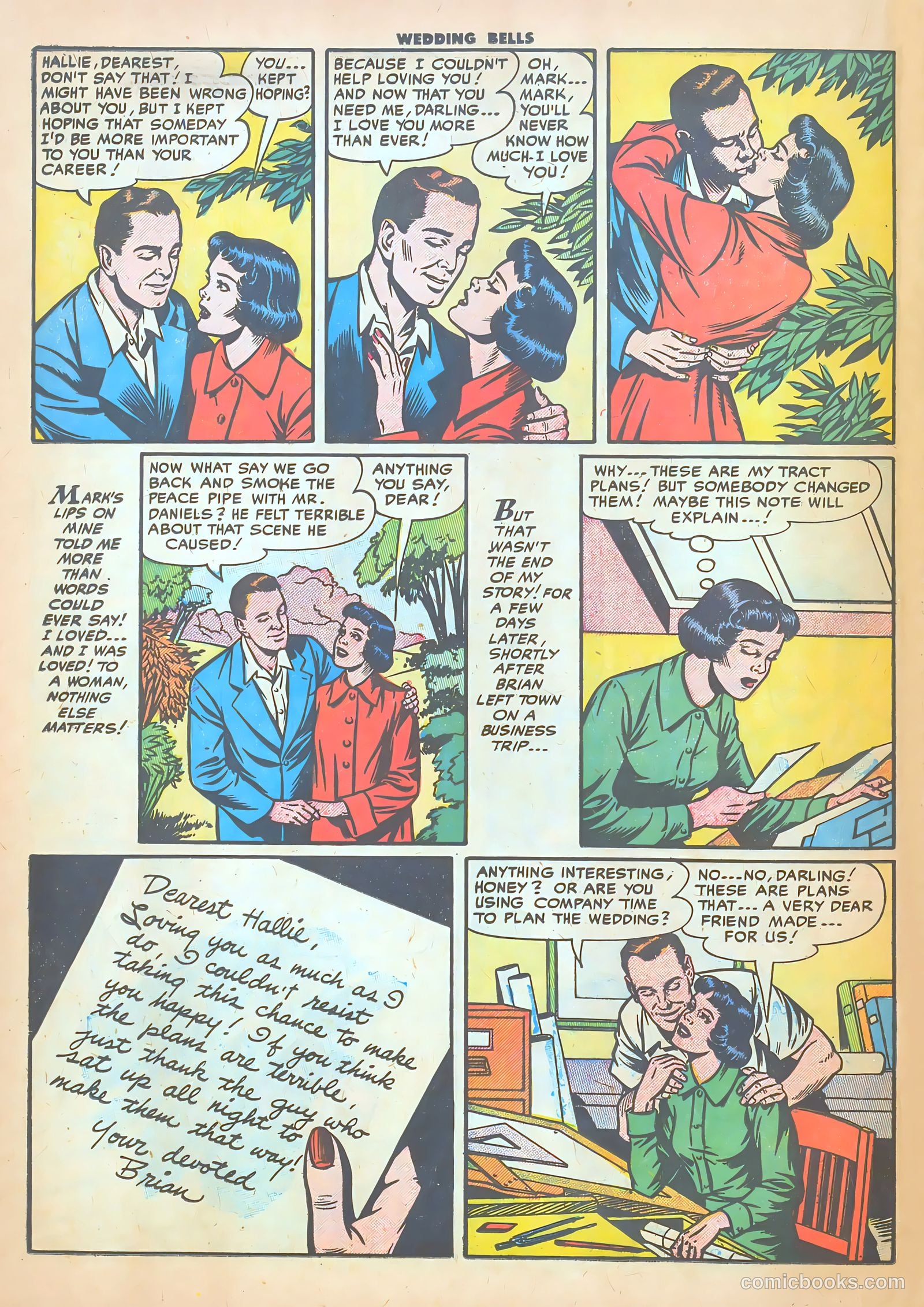 Wedding Bells #8 (1955) — page 24 of 36