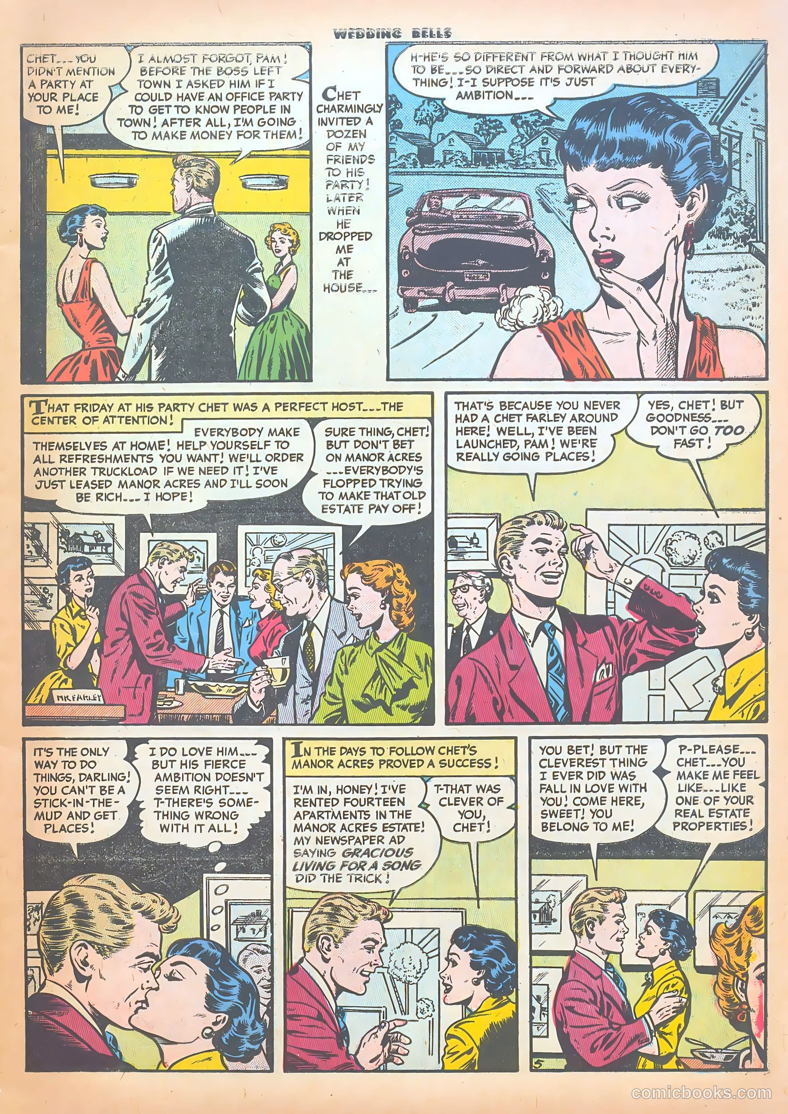 Wedding Bells #9 (1955) — page 7 of 36