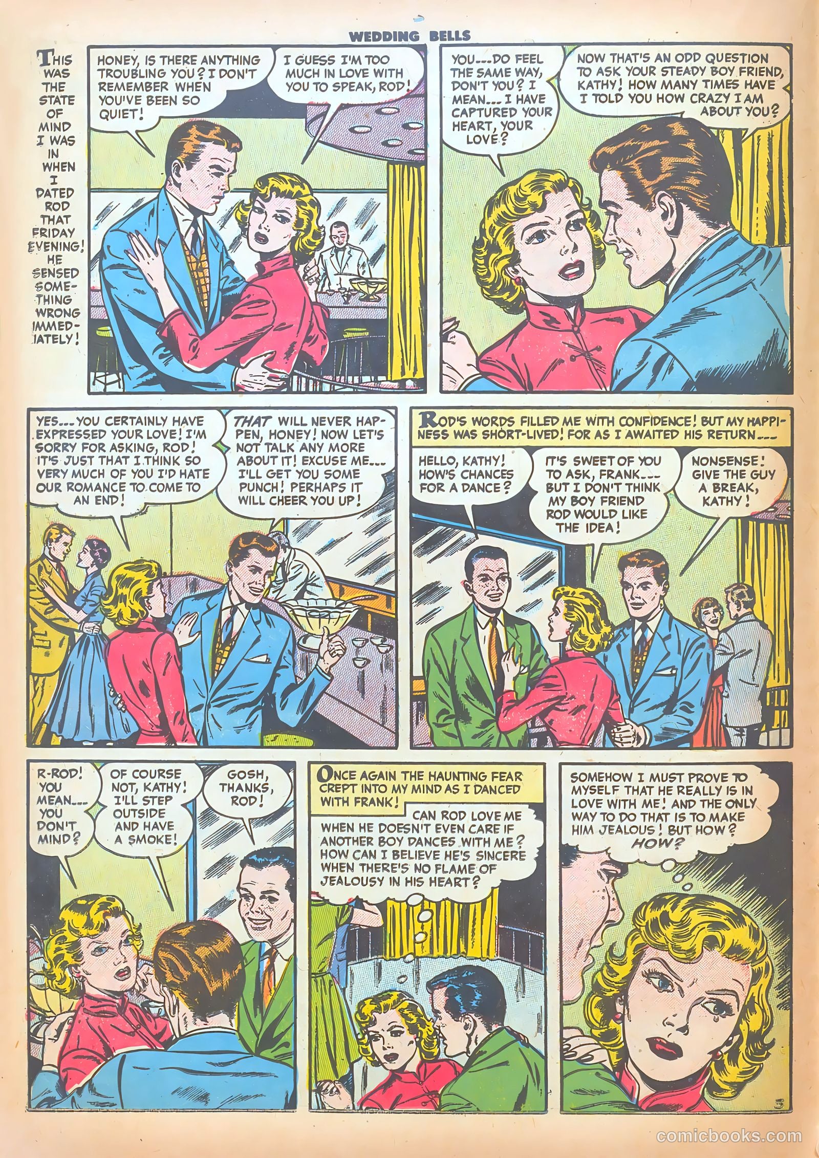 Wedding Bells #9 (1955) — page 14 of 36