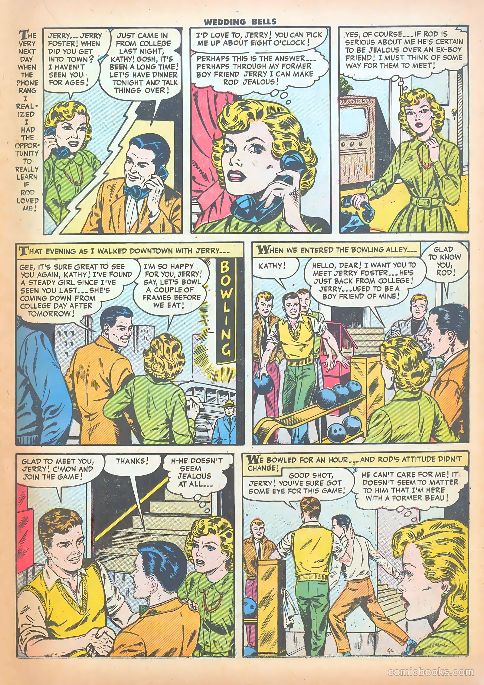 Wedding Bells #9 (1955) — page 15 of 36
