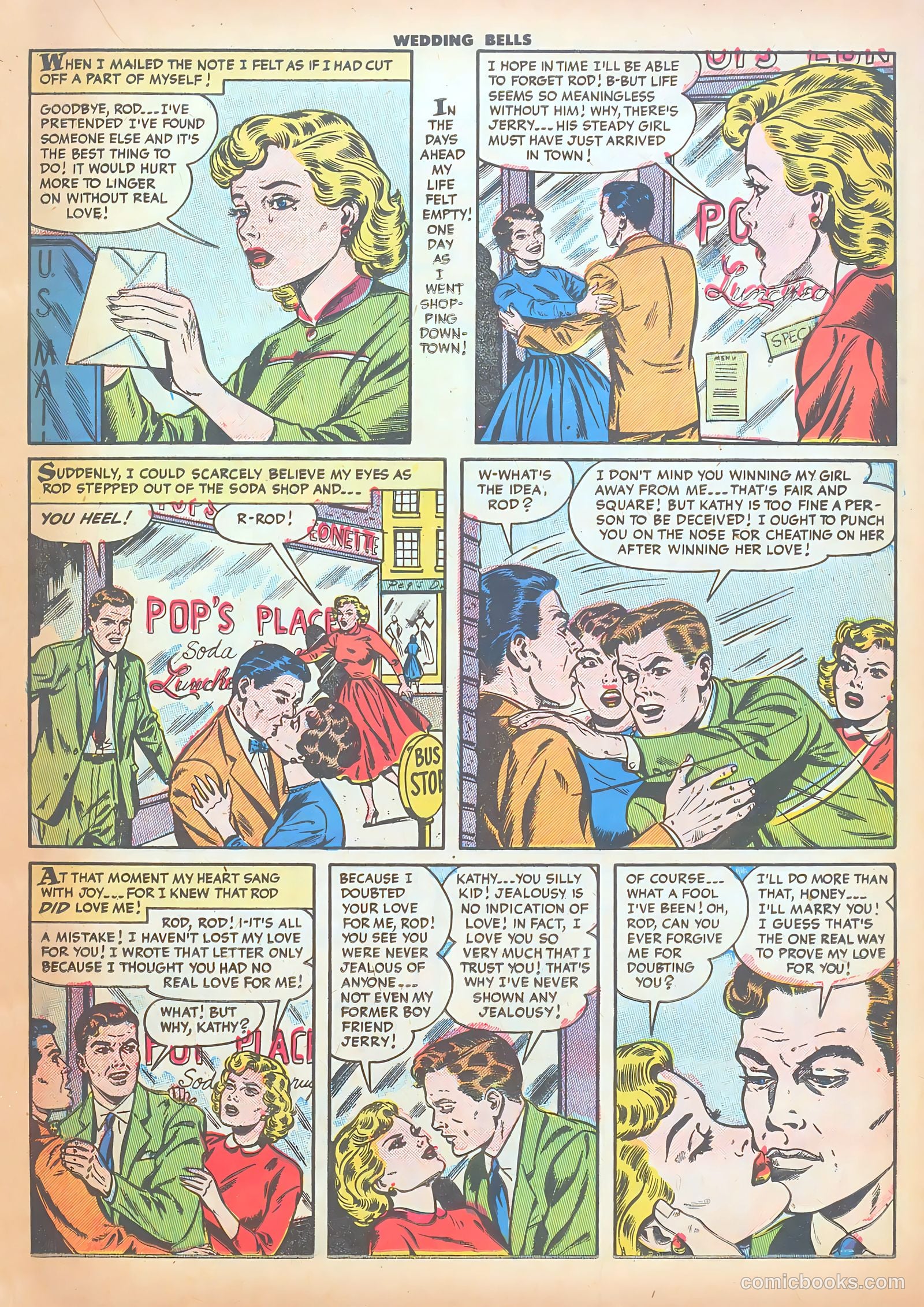 Wedding Bells #9 (1955) — page 17 of 36