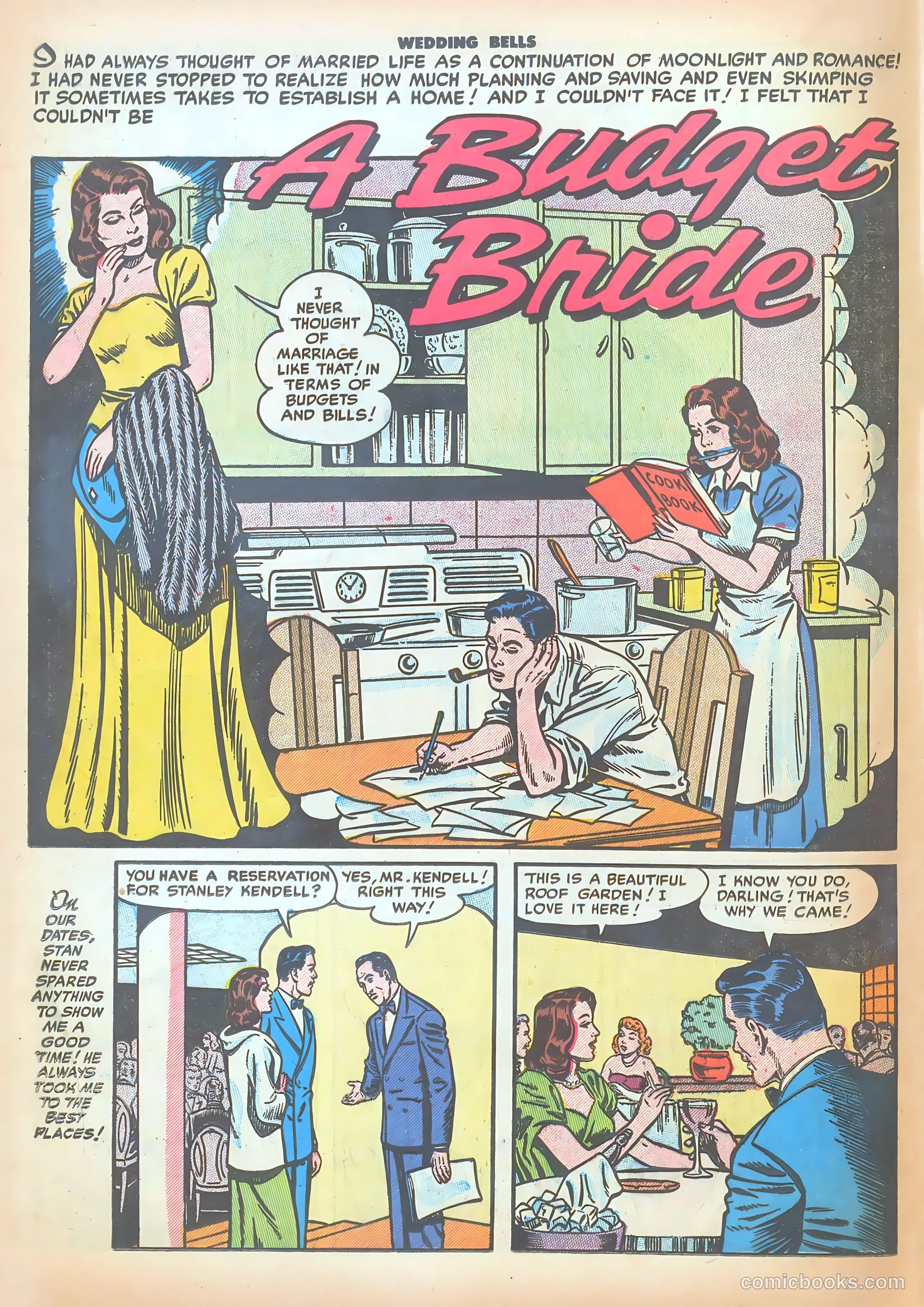 Wedding Bells #9 (1955) — page 18 of 36